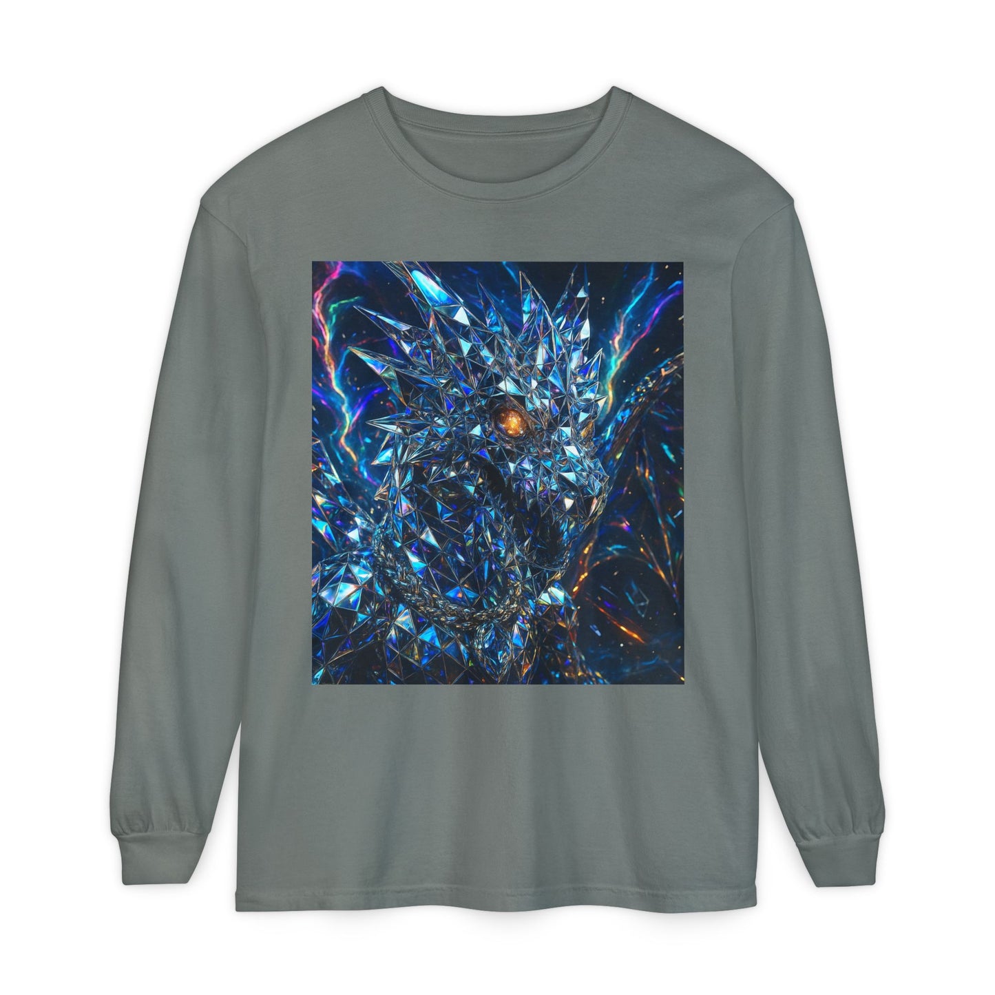 Unisex Garment-dyed Long Sleeve T-Shirt