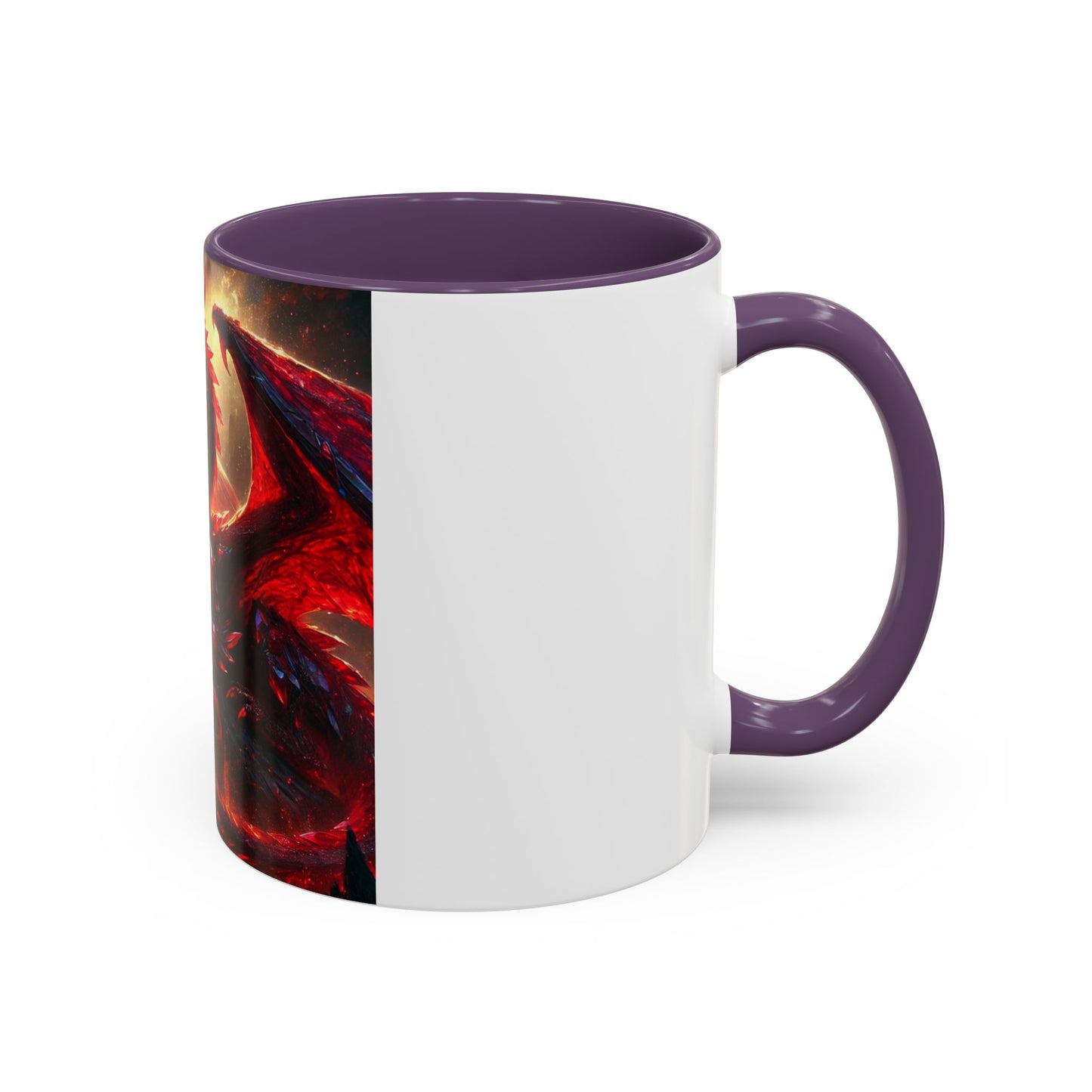 Legendary Dragon Accent Coffee Mug – Perfect for Gamers & Fantasy Lovers