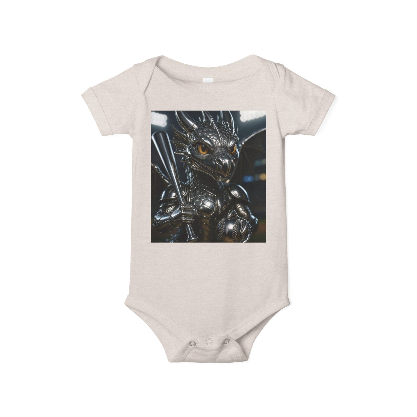 Fantasy Dragon Infant Jersey One Piece - Cute Baby Bodysuit for Game Lovers