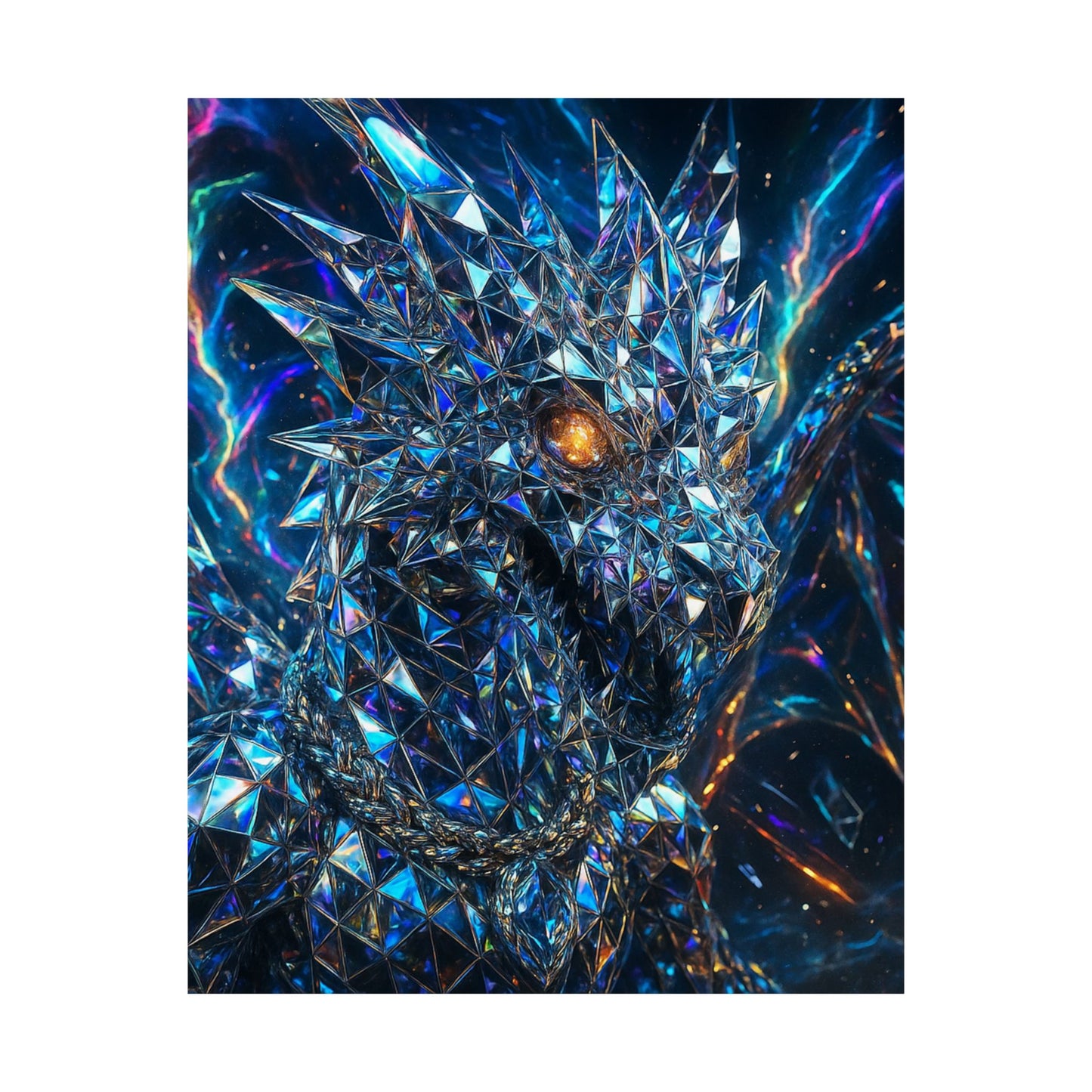Stunning Matte Vertical Posters - Dragon Art, Fantasy Decor, Home Wall Art, Unique Gifts, Collector's Item