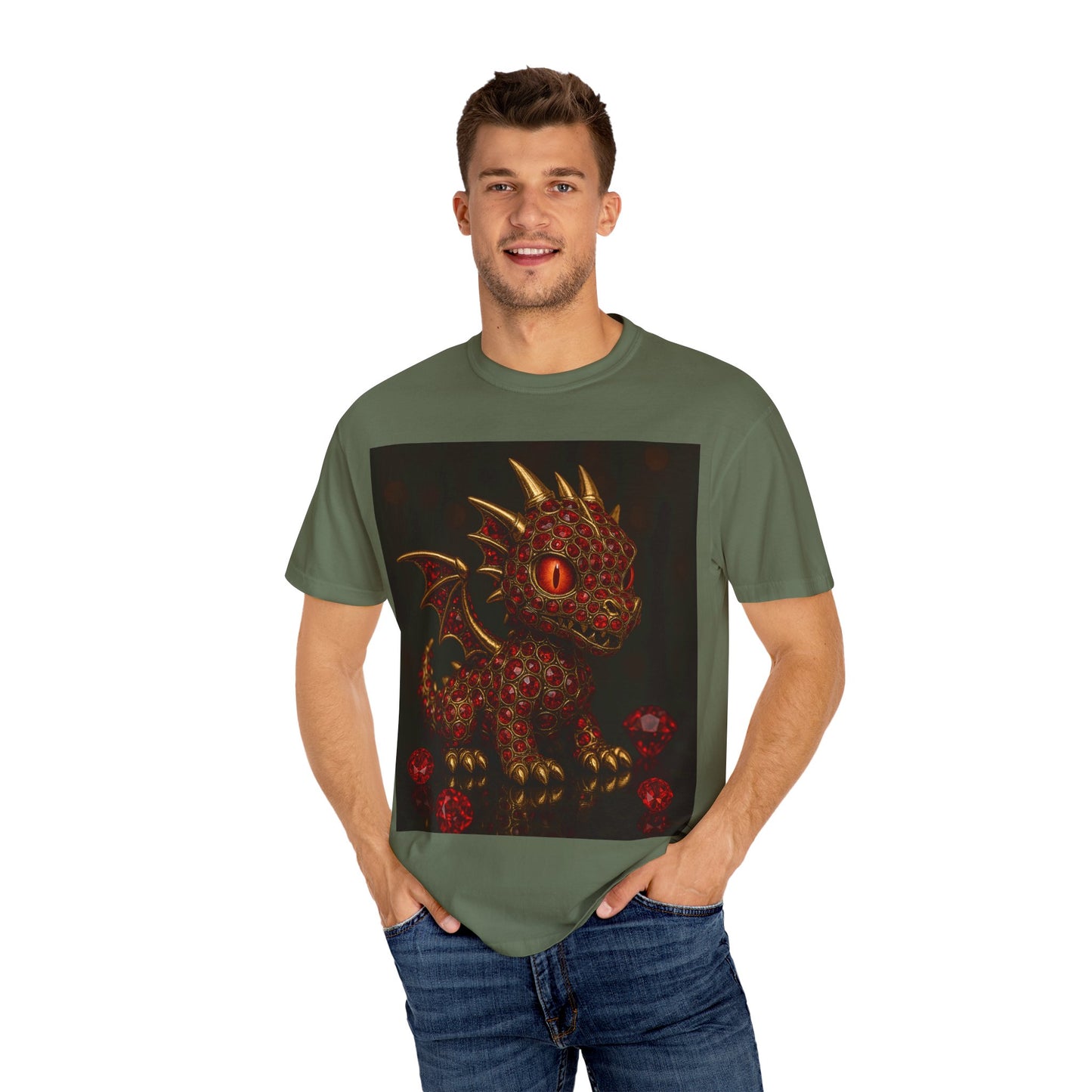 Cute Dragon Unisex T-Shirt, Animal Lover Gift, Fantasy Apparel, Casual Wear, Kids & Adults, Birthday, Halloween, Fun Graphic Tee