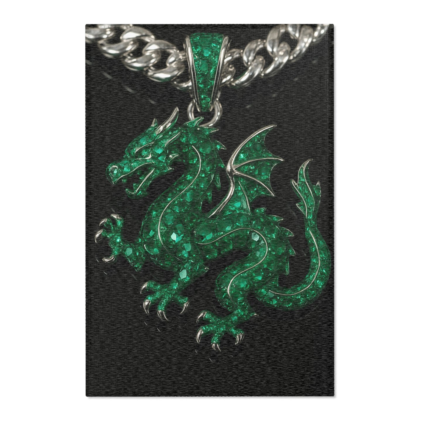 Fantasy Dragon Area Rug - Magical Home Décor for Isekai Enthusiasts