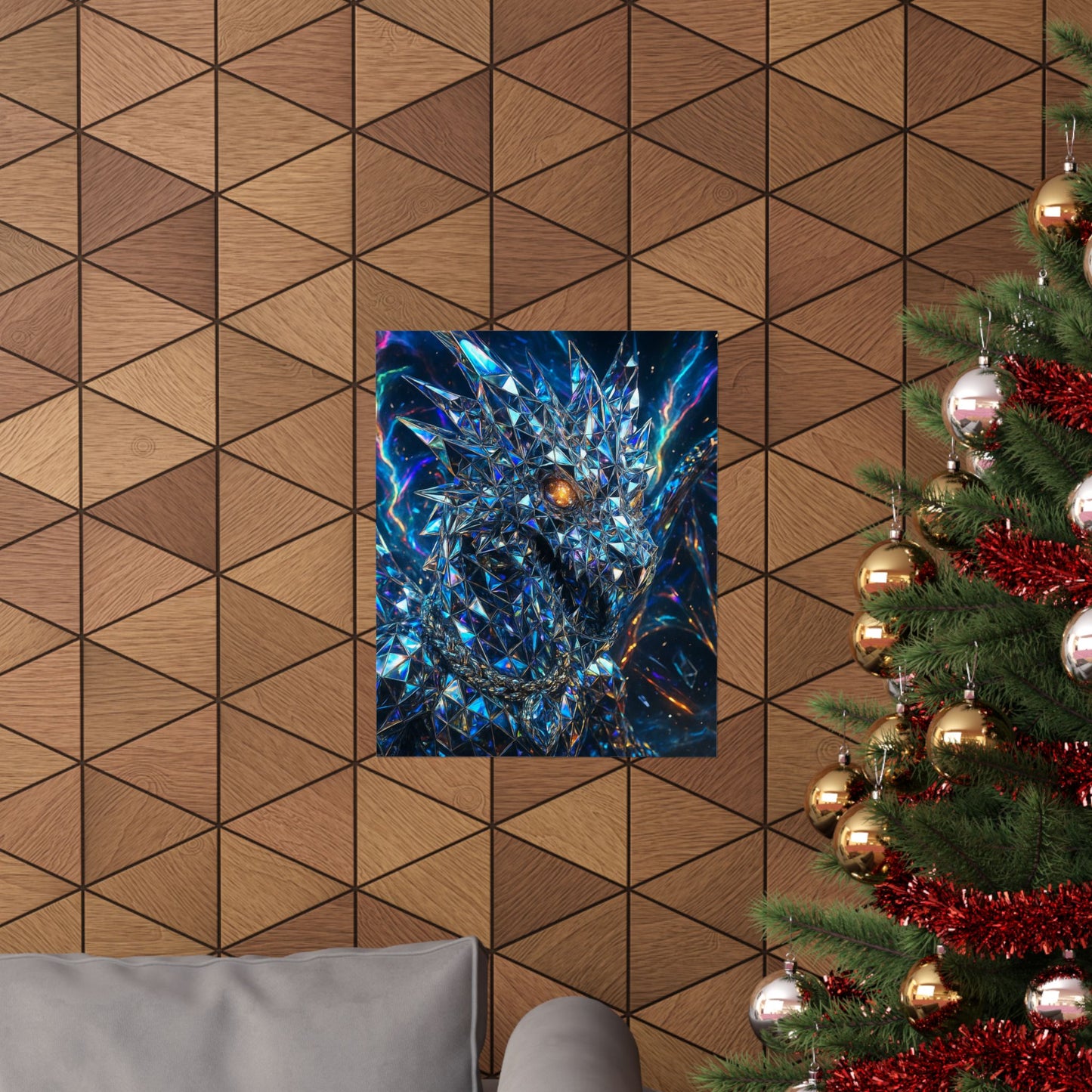Stunning Matte Vertical Posters - Dragon Art, Fantasy Decor, Home Wall Art, Unique Gifts, Collector's Item