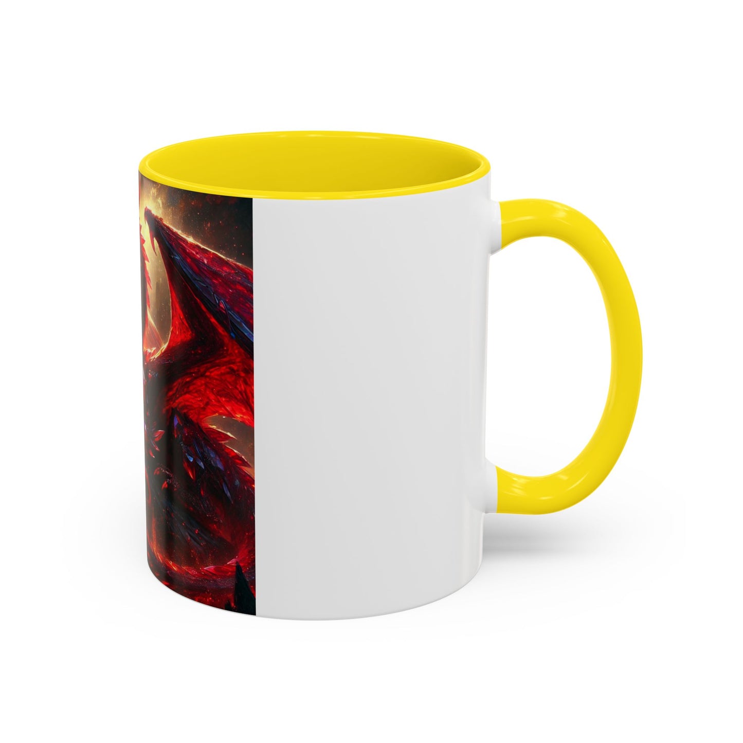 Legendary Dragon Accent Coffee Mug – Perfect for Gamers & Fantasy Lovers