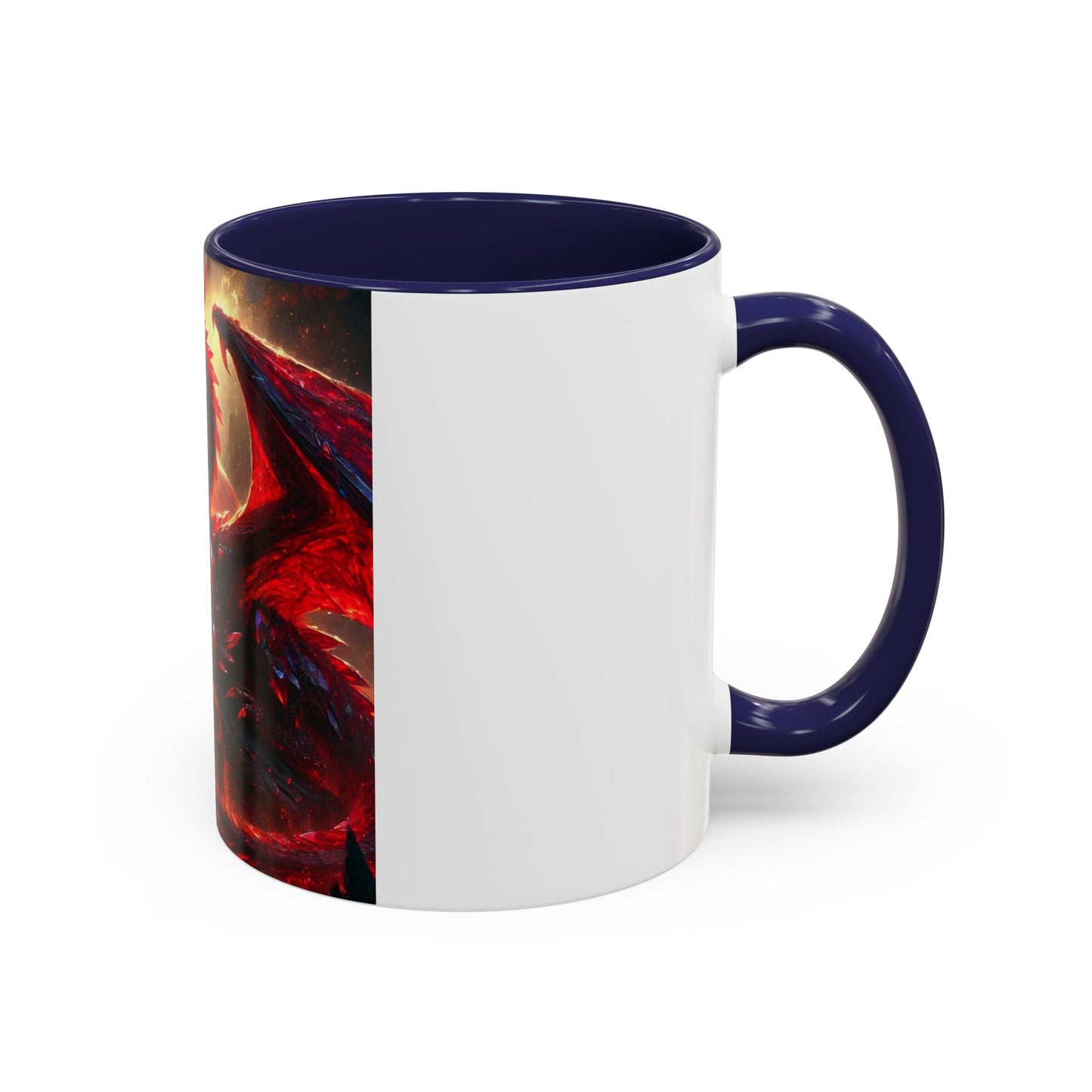 Legendary Dragon Accent Coffee Mug – Perfect for Gamers & Fantasy Lovers