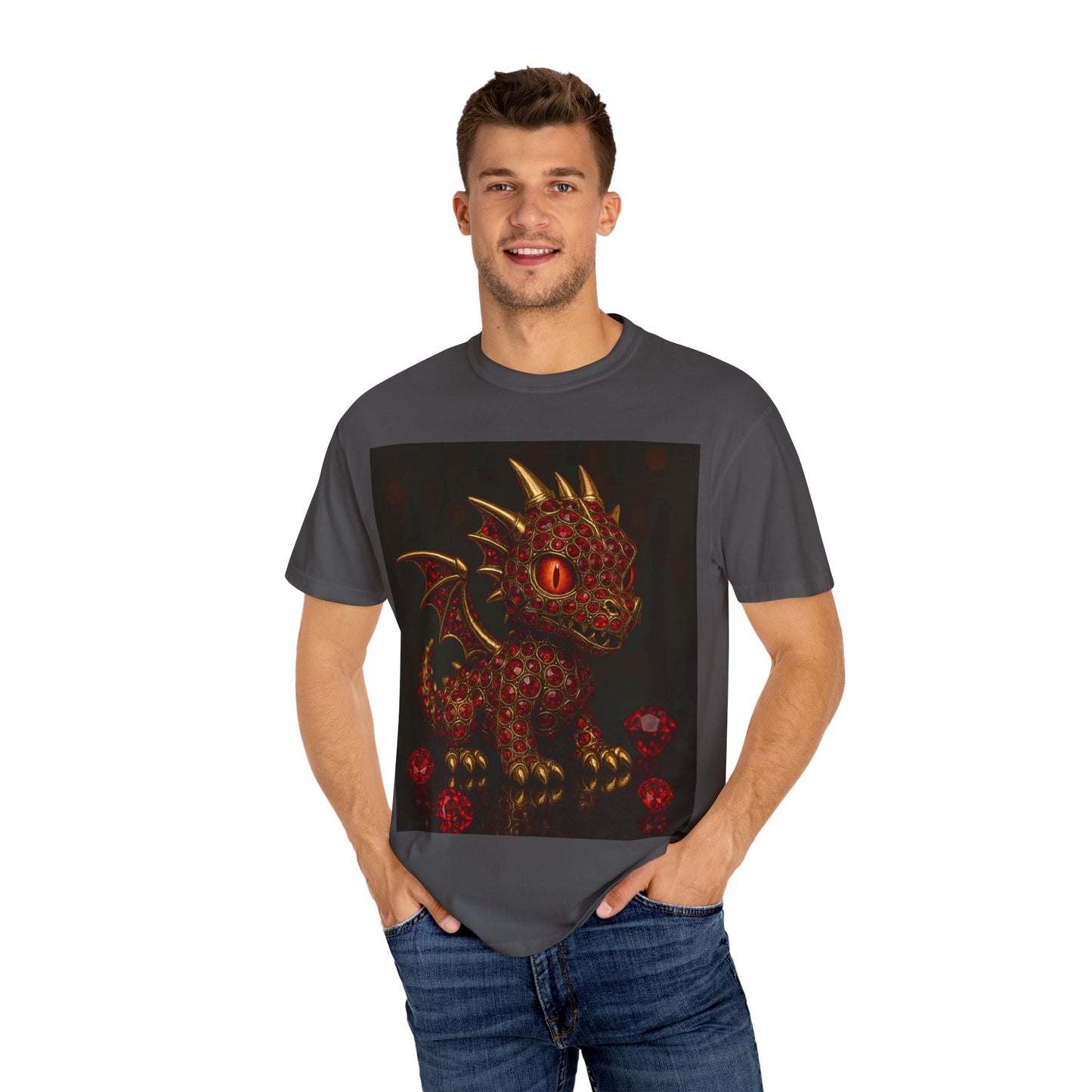 Cute Dragon Unisex T-Shirt, Animal Lover Gift, Fantasy Apparel, Casual Wear, Kids & Adults, Birthday, Halloween, Fun Graphic Tee
