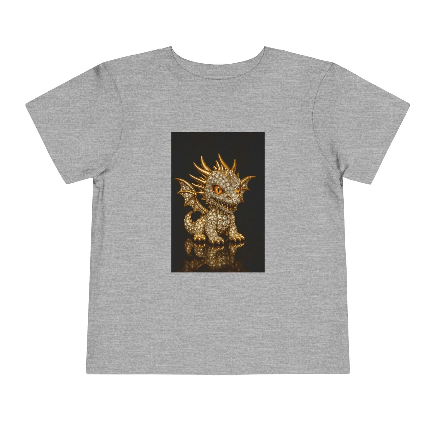 Adorable Dragon Toddler Tee | Kids' Fantasy Shirt, Birthday Gift for Boys and Girls, Cute Animal Print, Playful Toddler Fashion