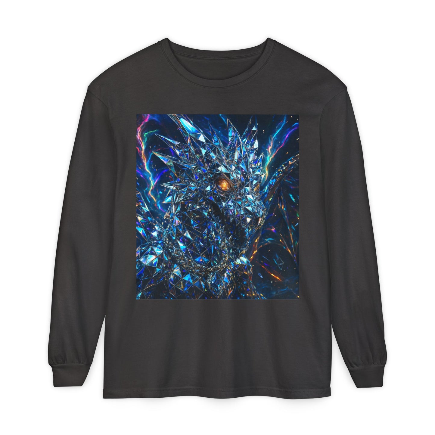 Unisex Garment-dyed Long Sleeve T-Shirt