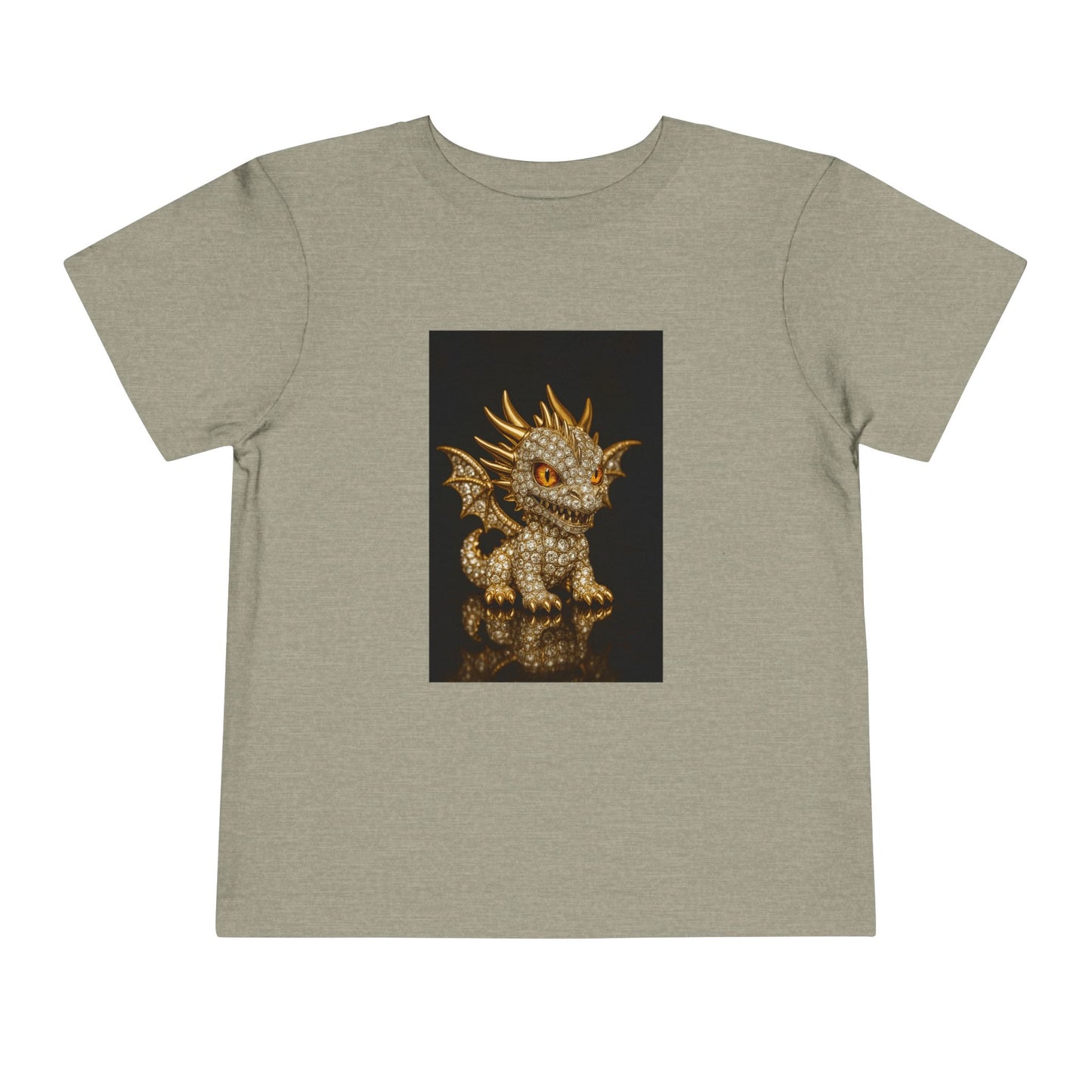 Adorable Dragon Toddler Tee | Kids' Fantasy Shirt, Birthday Gift for Boys and Girls, Cute Animal Print, Playful Toddler Fashion