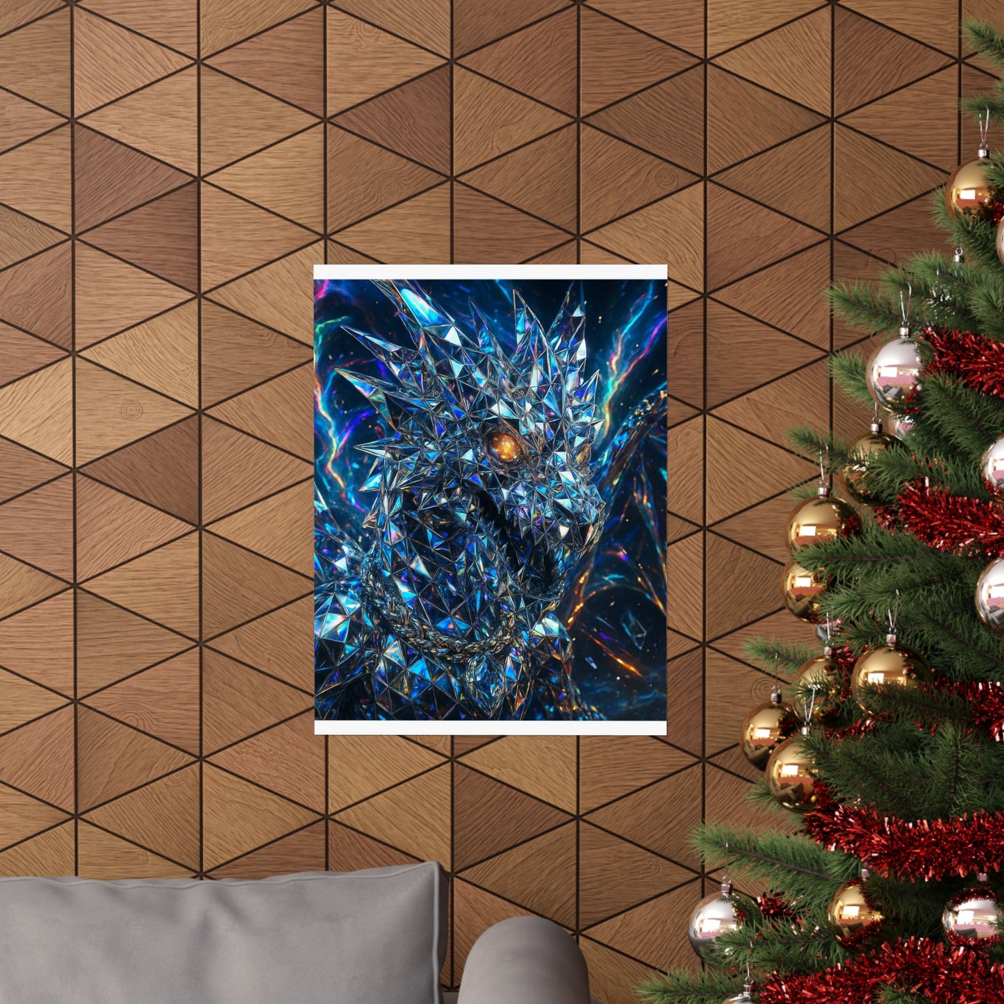 Stunning Matte Vertical Posters - Dragon Art, Fantasy Decor, Home Wall Art, Unique Gifts, Collector's Item