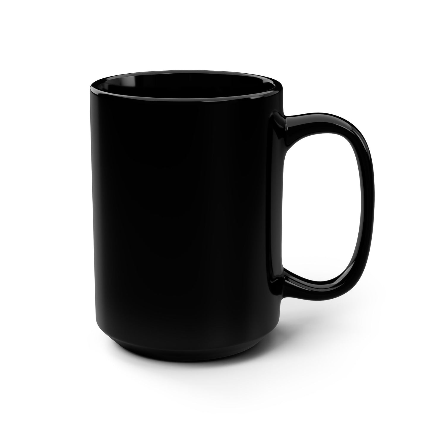 Inspirational Dragon Mug - 15oz Black Coffee Cup for Motivational Gift