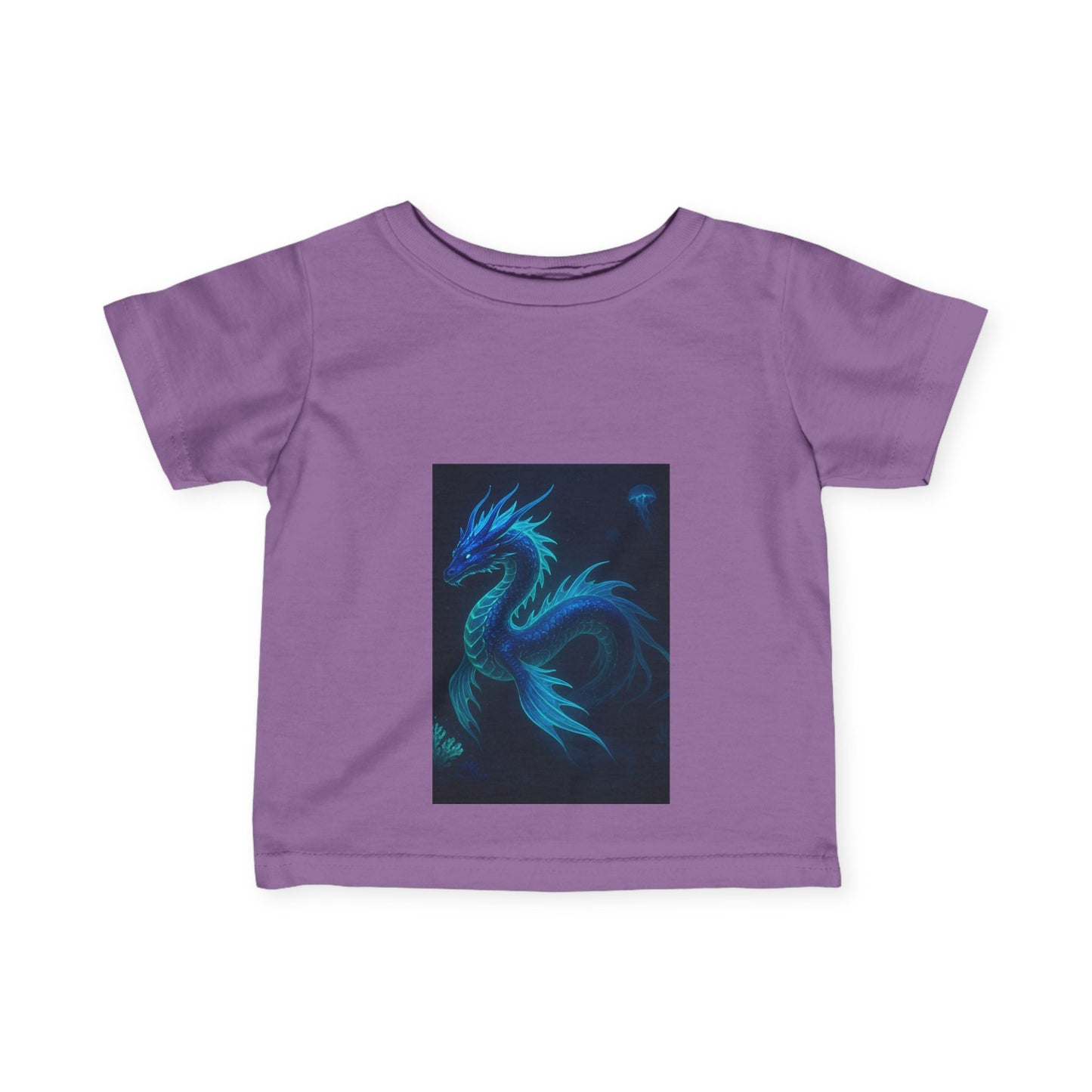 Mystical Dragon Infant Fine Jersey Tee - Cute & Comfortable Baby T-Shirt for Fantasy Lovers
