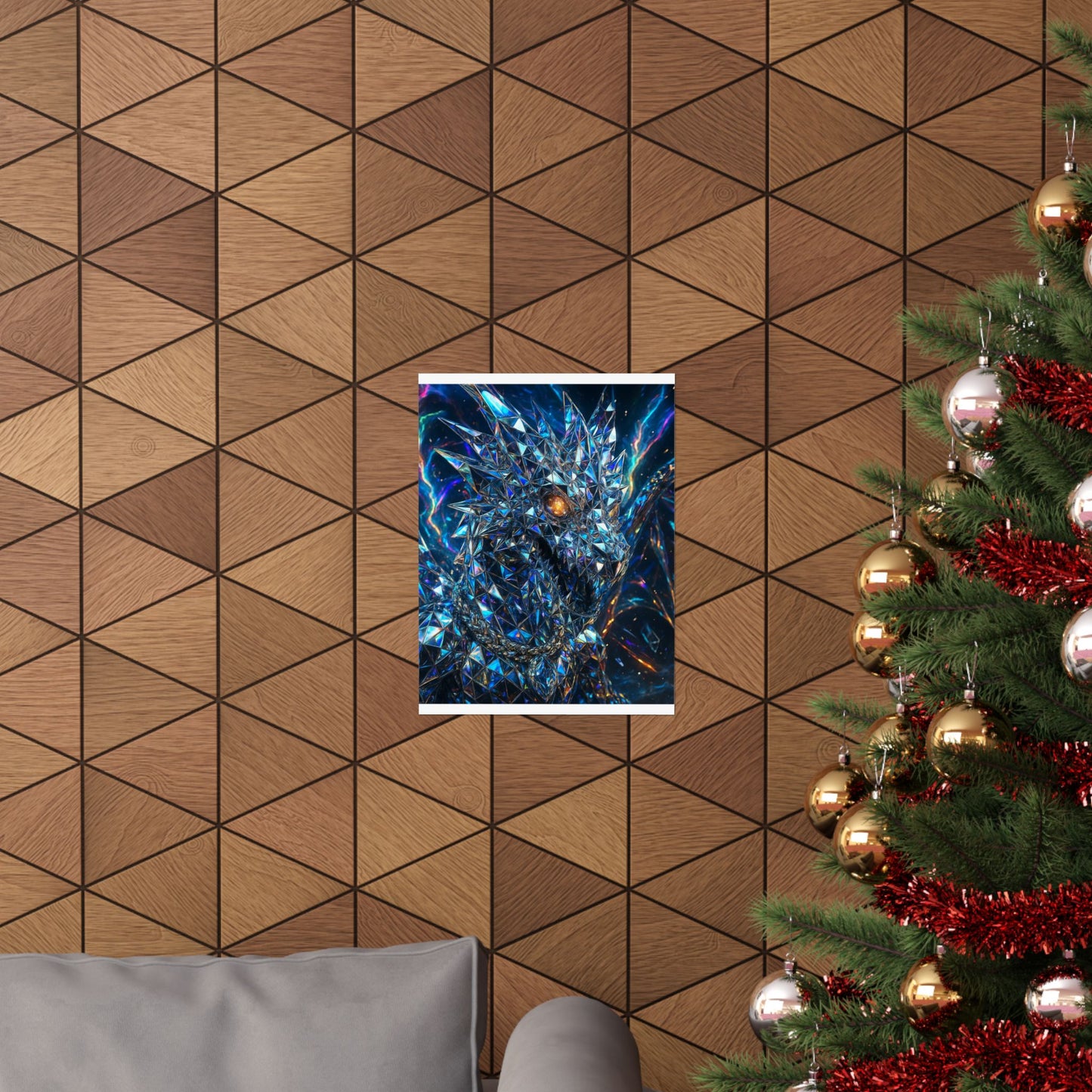 Stunning Matte Vertical Posters - Dragon Art, Fantasy Decor, Home Wall Art, Unique Gifts, Collector's Item
