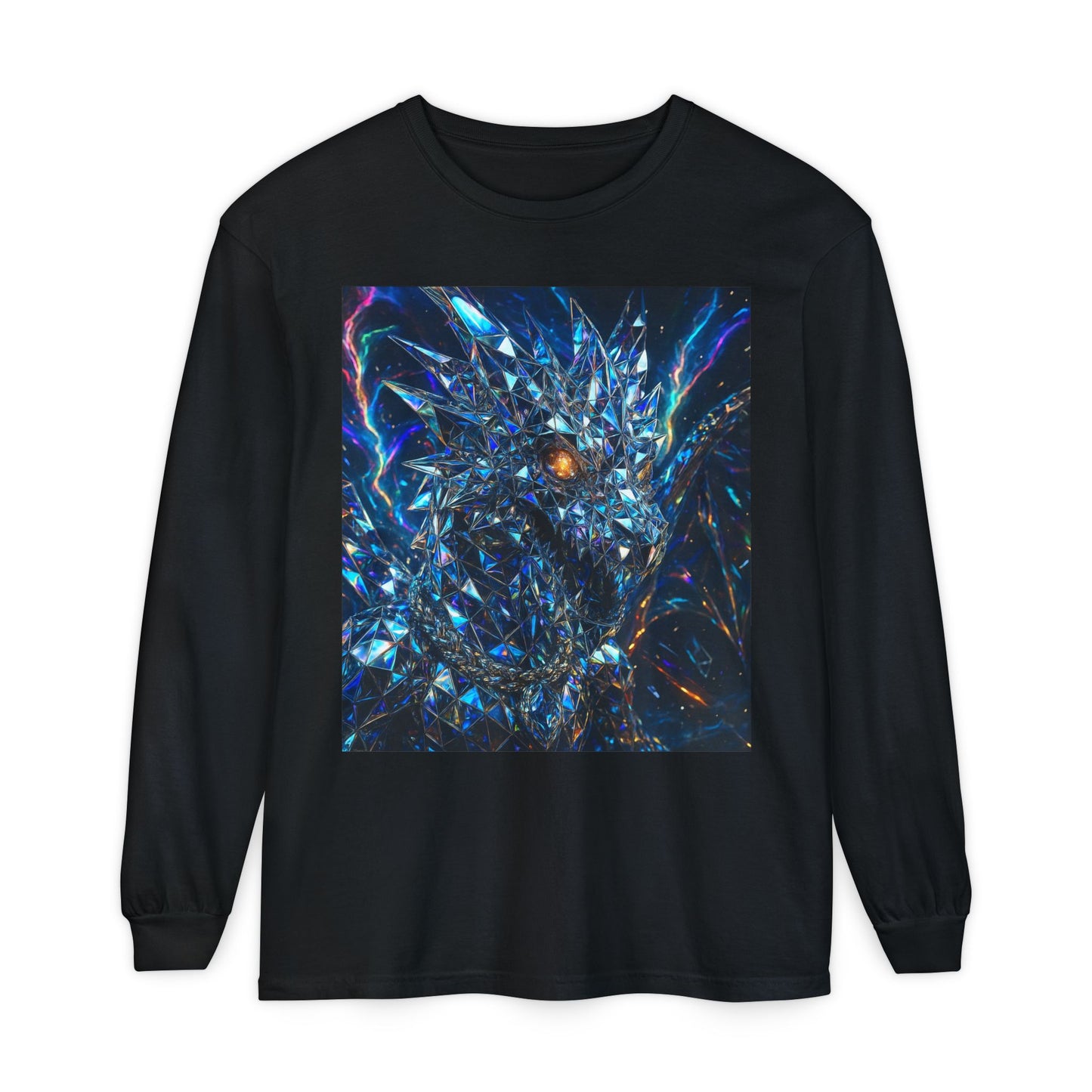 Unisex Garment-dyed Long Sleeve T-Shirt