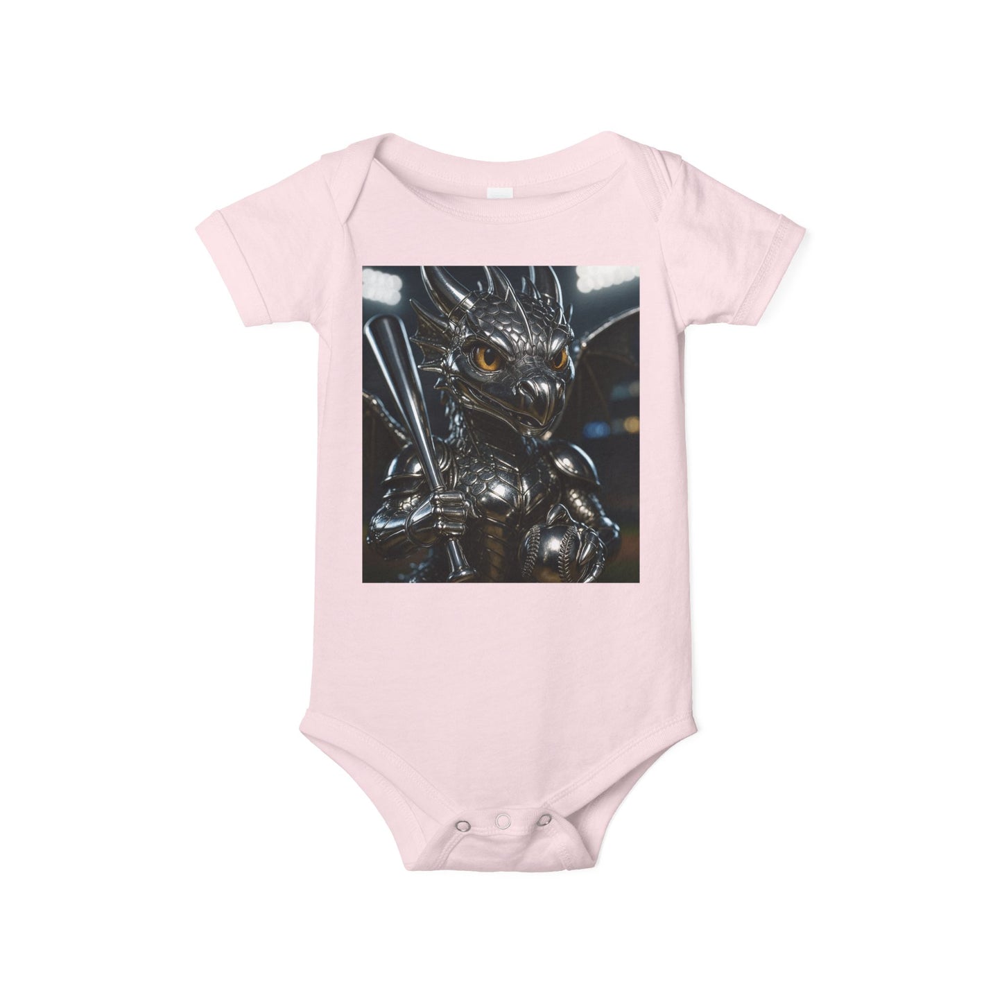 Fantasy Dragon Infant Jersey One Piece - Cute Baby Bodysuit for Game Lovers