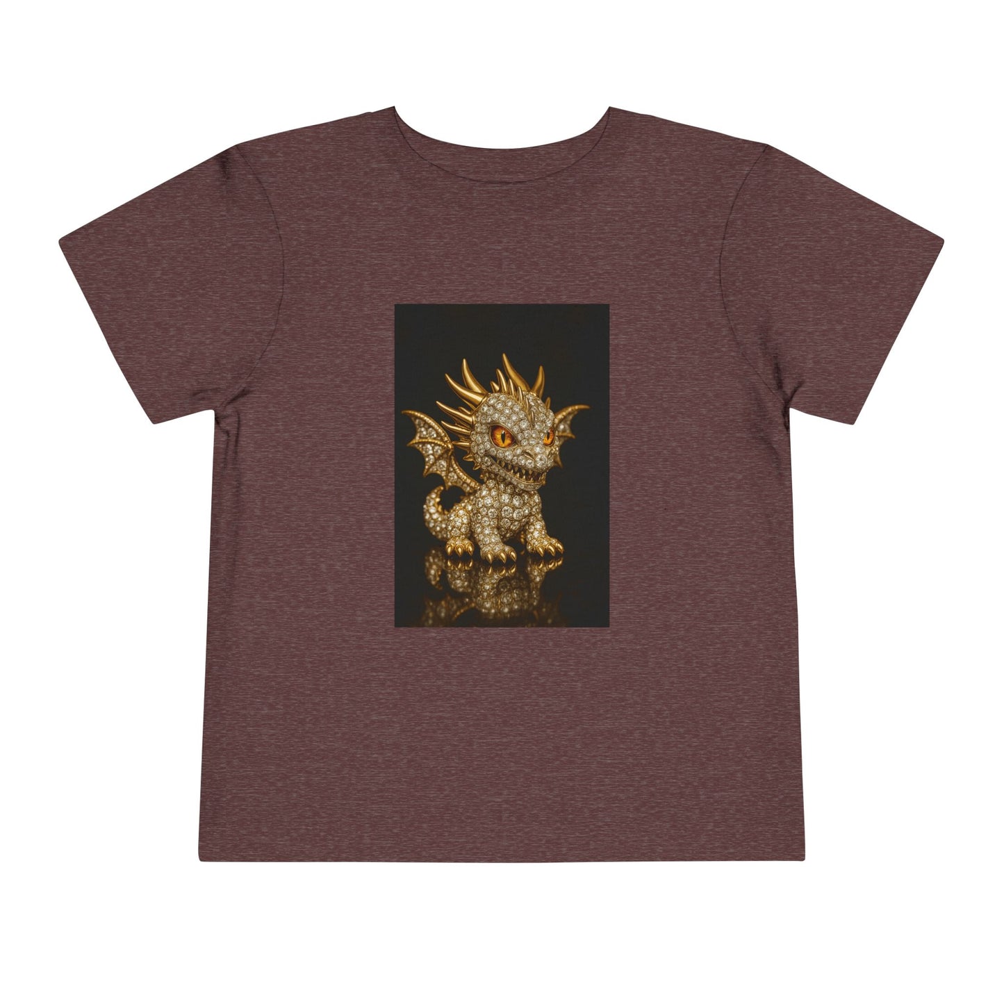 Adorable Dragon Toddler Tee | Kids' Fantasy Shirt, Birthday Gift for Boys and Girls, Cute Animal Print, Playful Toddler Fashion