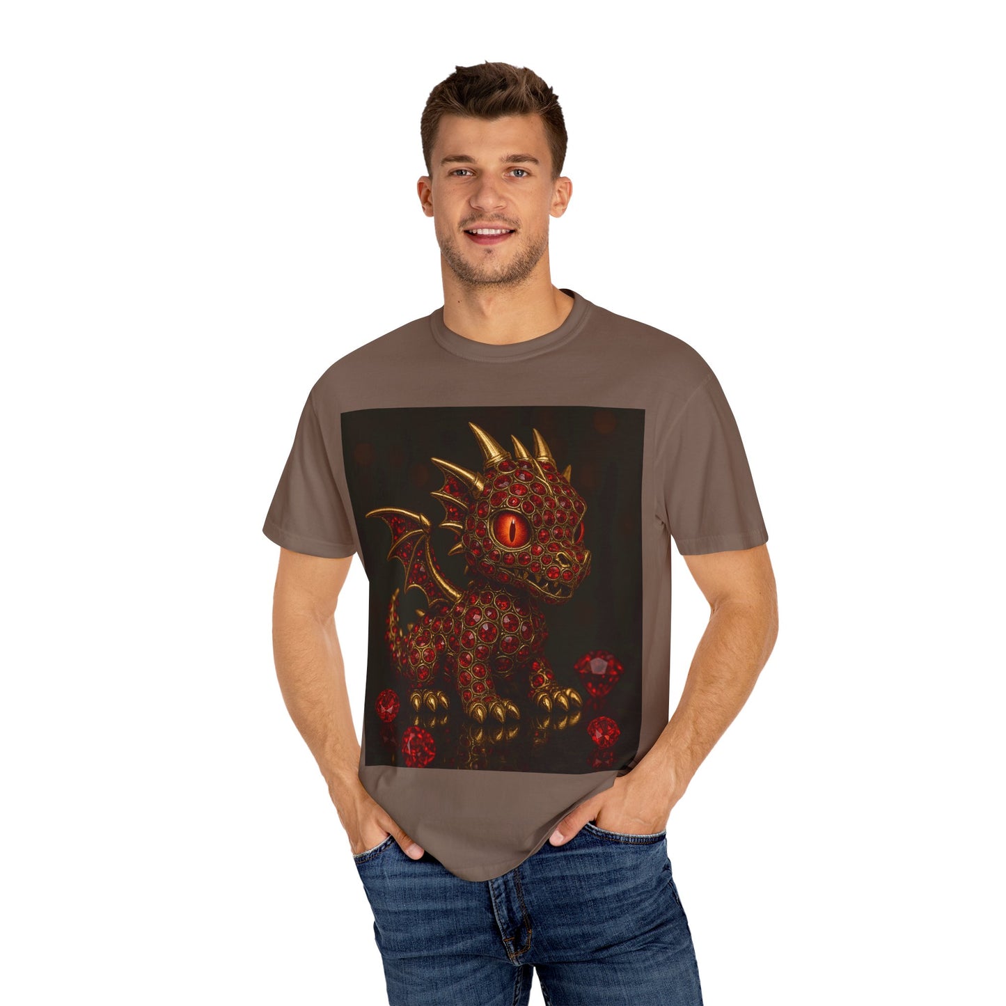 Cute Dragon Unisex T-Shirt, Animal Lover Gift, Fantasy Apparel, Casual Wear, Kids & Adults, Birthday, Halloween, Fun Graphic Tee