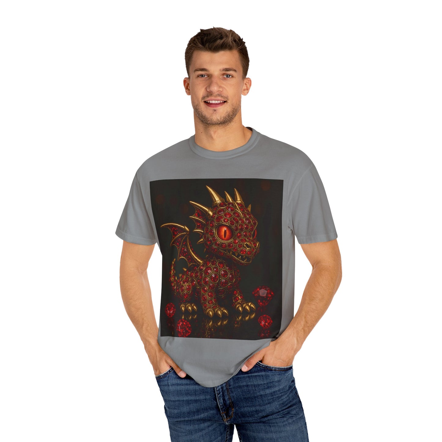 Cute Dragon Unisex T-Shirt, Animal Lover Gift, Fantasy Apparel, Casual Wear, Kids & Adults, Birthday, Halloween, Fun Graphic Tee