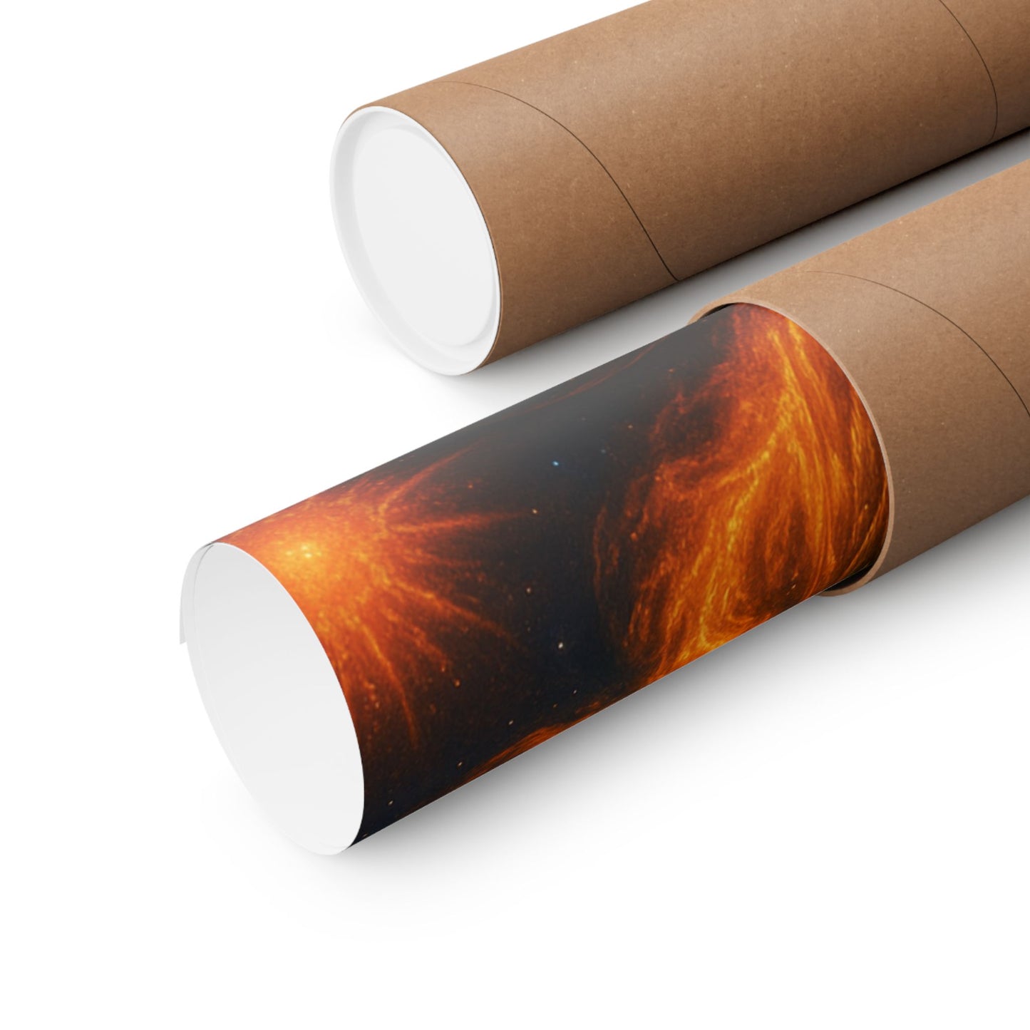 Fantasy Dragon & Genie Matte Vertical Poster - Unique Wall Art for Home Decor