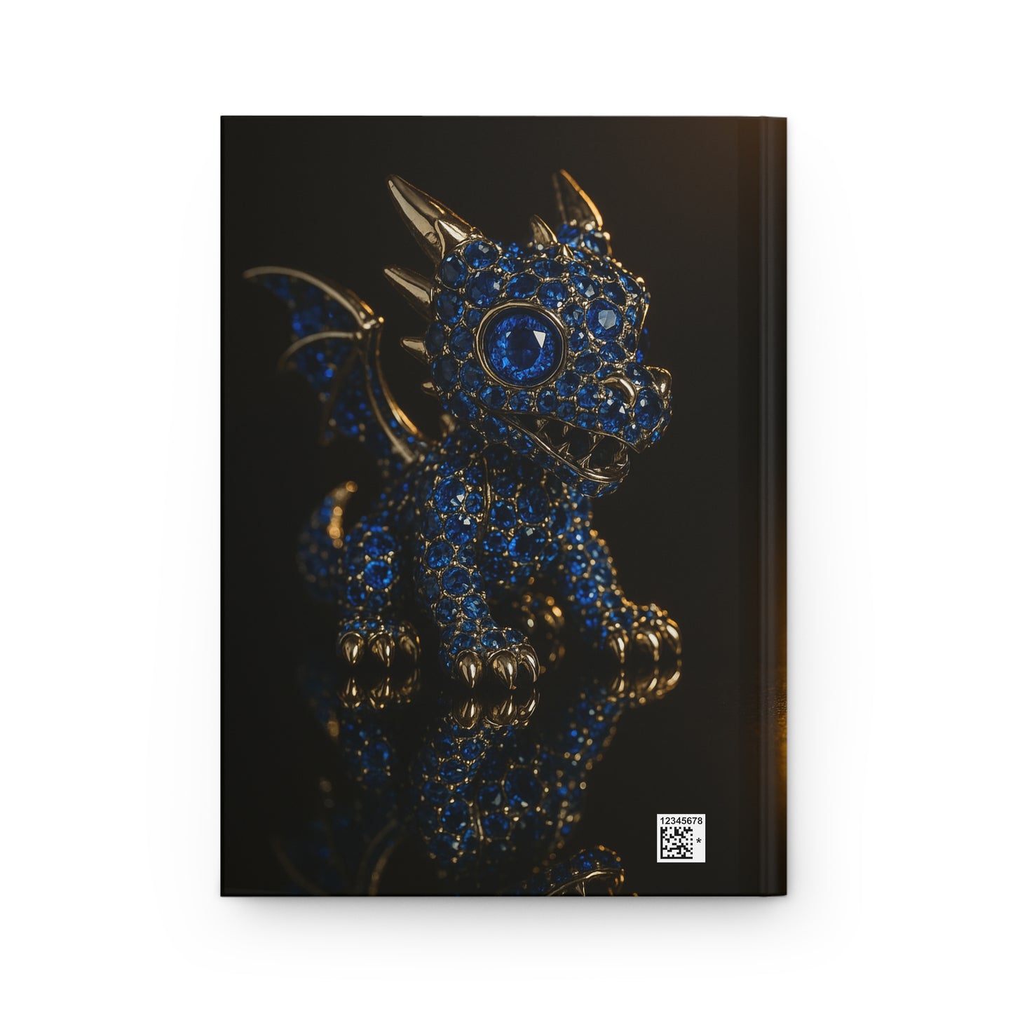 Sparkling Dragon Hardcover Journal for Fantasy Lovers, Gift for Writers, Dragon Enthusiasts, Notebook, Diary, Gift Idea, Adventure Journal