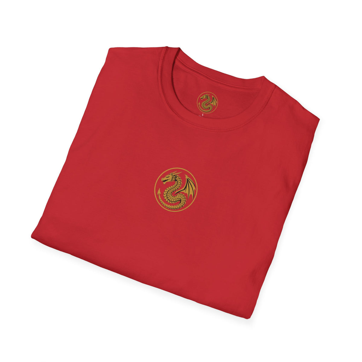 Golden Serpent Symbol T-Shirt