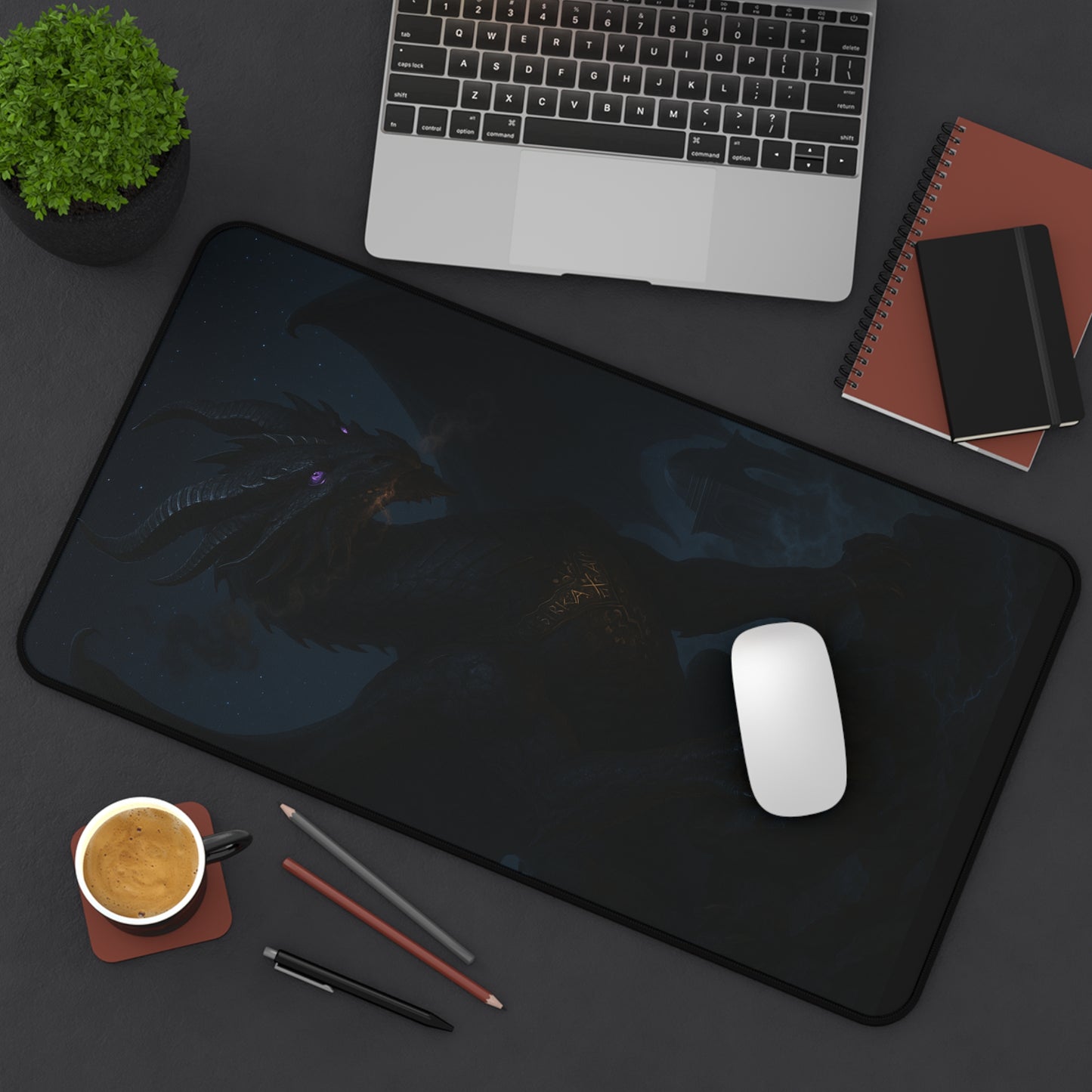 Desk Mat - Dark Dragon Design