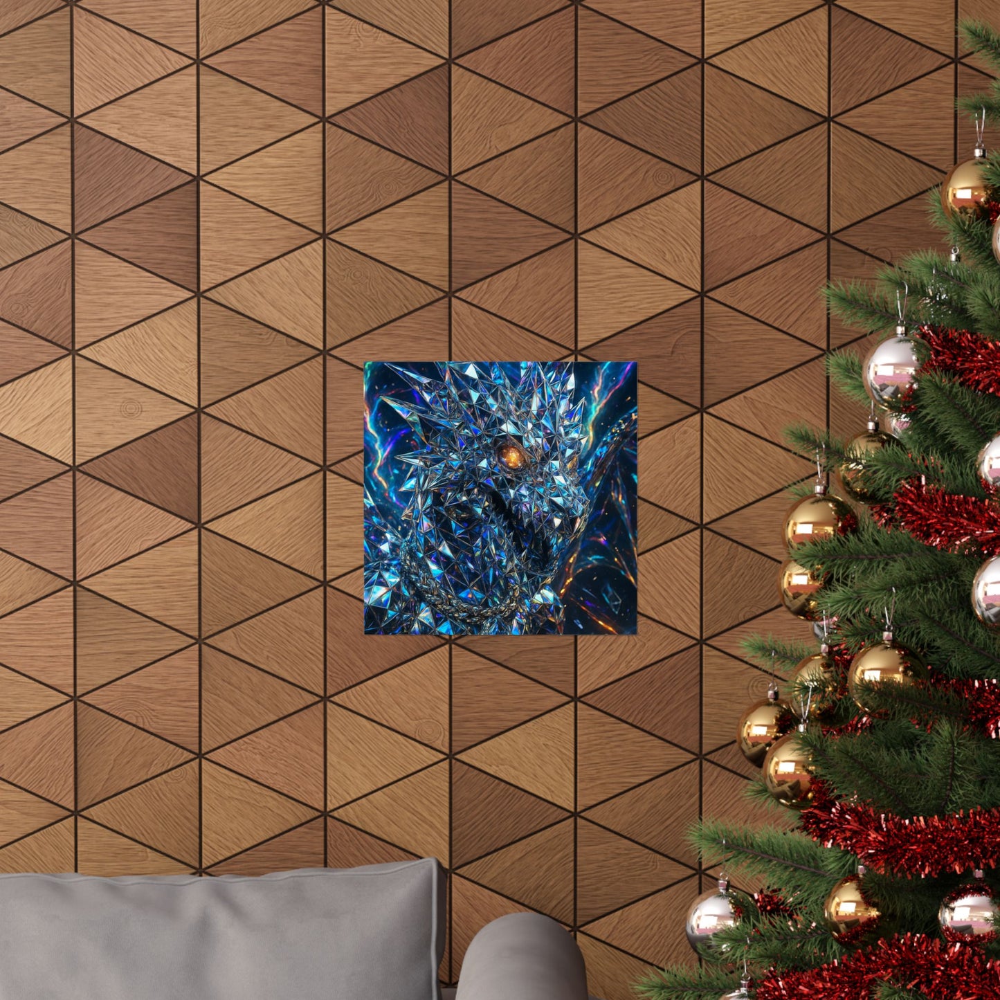 Stunning Matte Vertical Posters - Dragon Art, Fantasy Decor, Home Wall Art, Unique Gifts, Collector's Item
