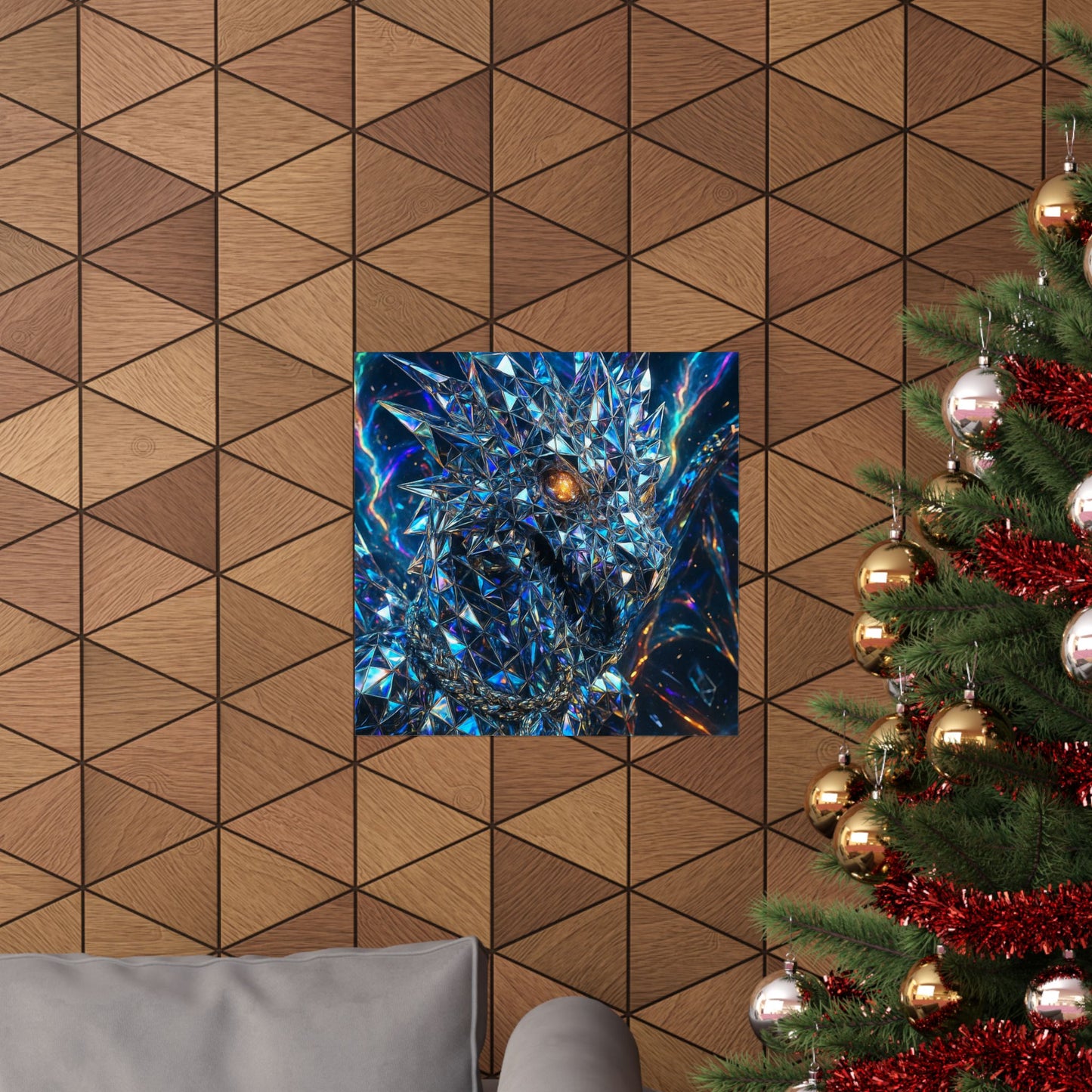 Stunning Matte Vertical Posters - Dragon Art, Fantasy Decor, Home Wall Art, Unique Gifts, Collector's Item