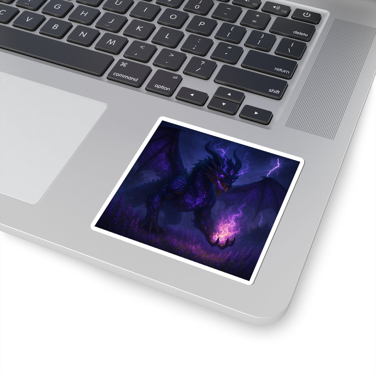 Mystical Dragon Kiss-Cut Stickers - Perfect for Fantasy Lovers and Gift Giving