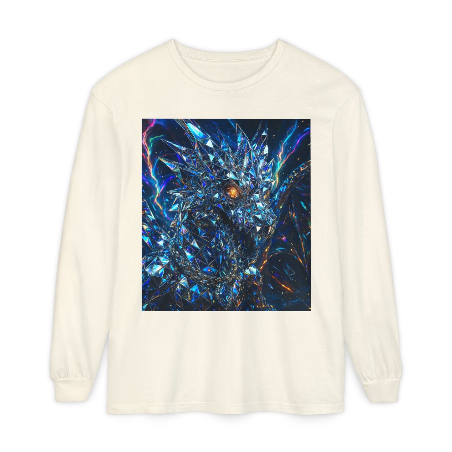 Unisex Garment-dyed Long Sleeve T-Shirt