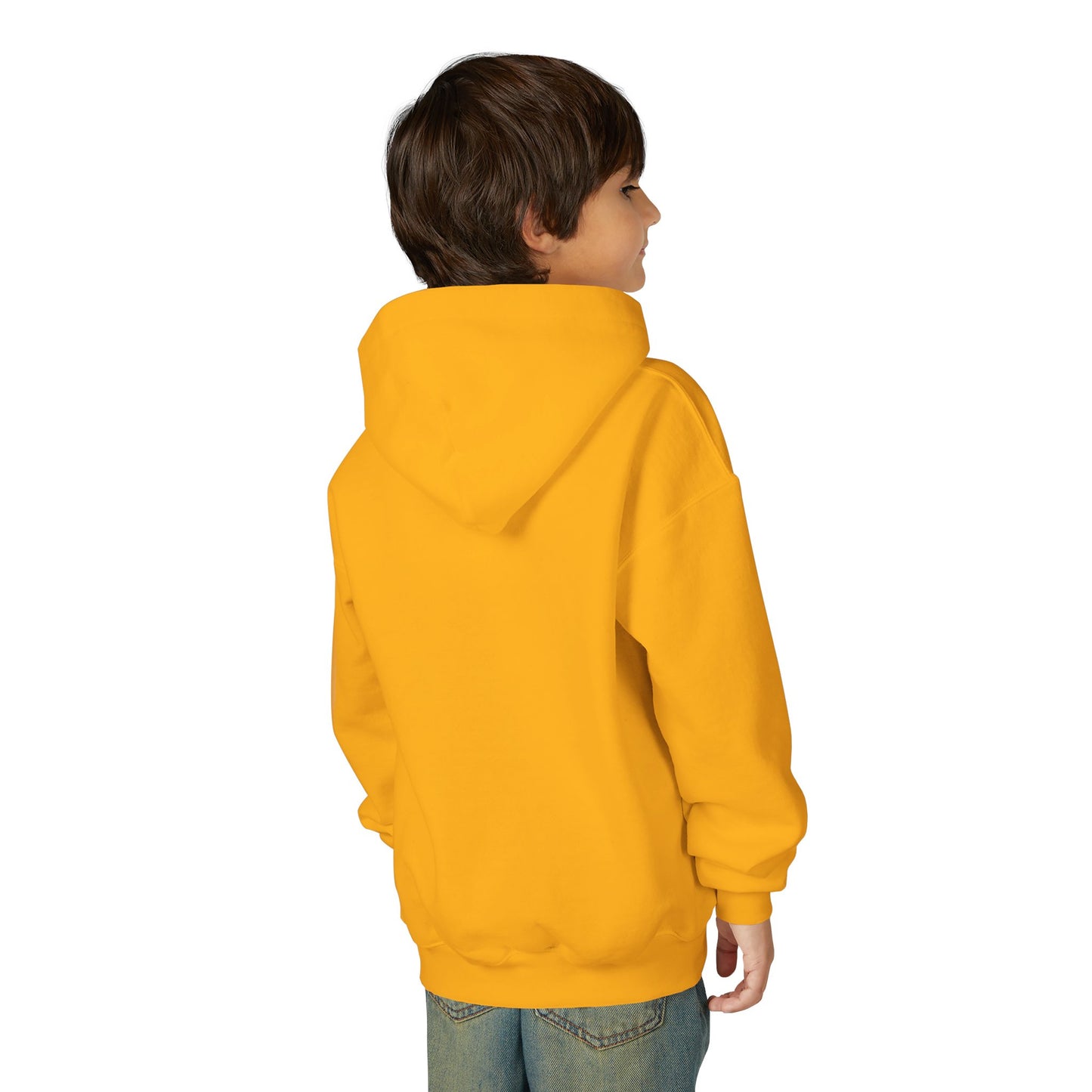 Dragon Fantasy Youth Heavy Blend Hooded Sweatshirt, Adventure Hoodie, Gift for Kids, Fantasy Apparel, Cozy Sweatshirt for Young Dreamers