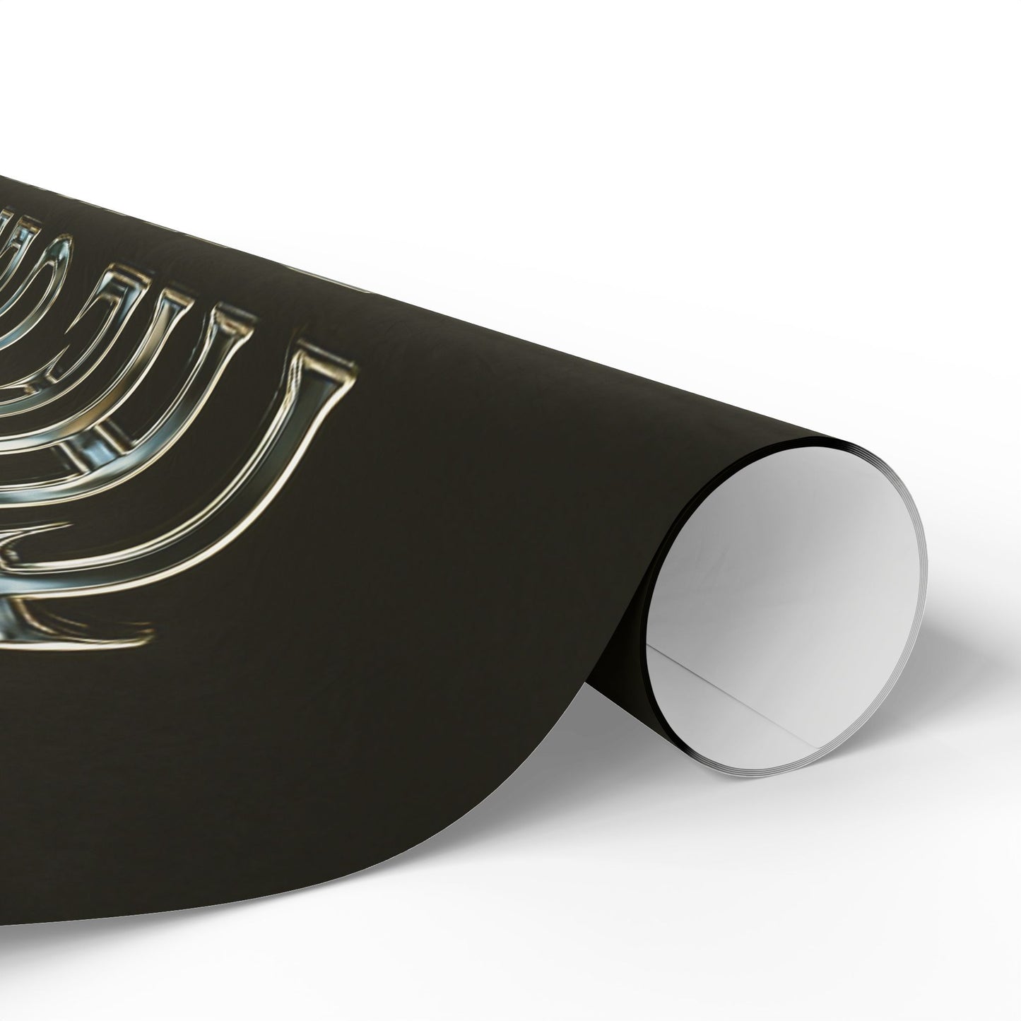 Elegant Dragon & Menorah Wrapping Paper, Festive Gift Wrap for Christmas, Hanukkah, Birthdays, Unique Holiday Themed Wrapping