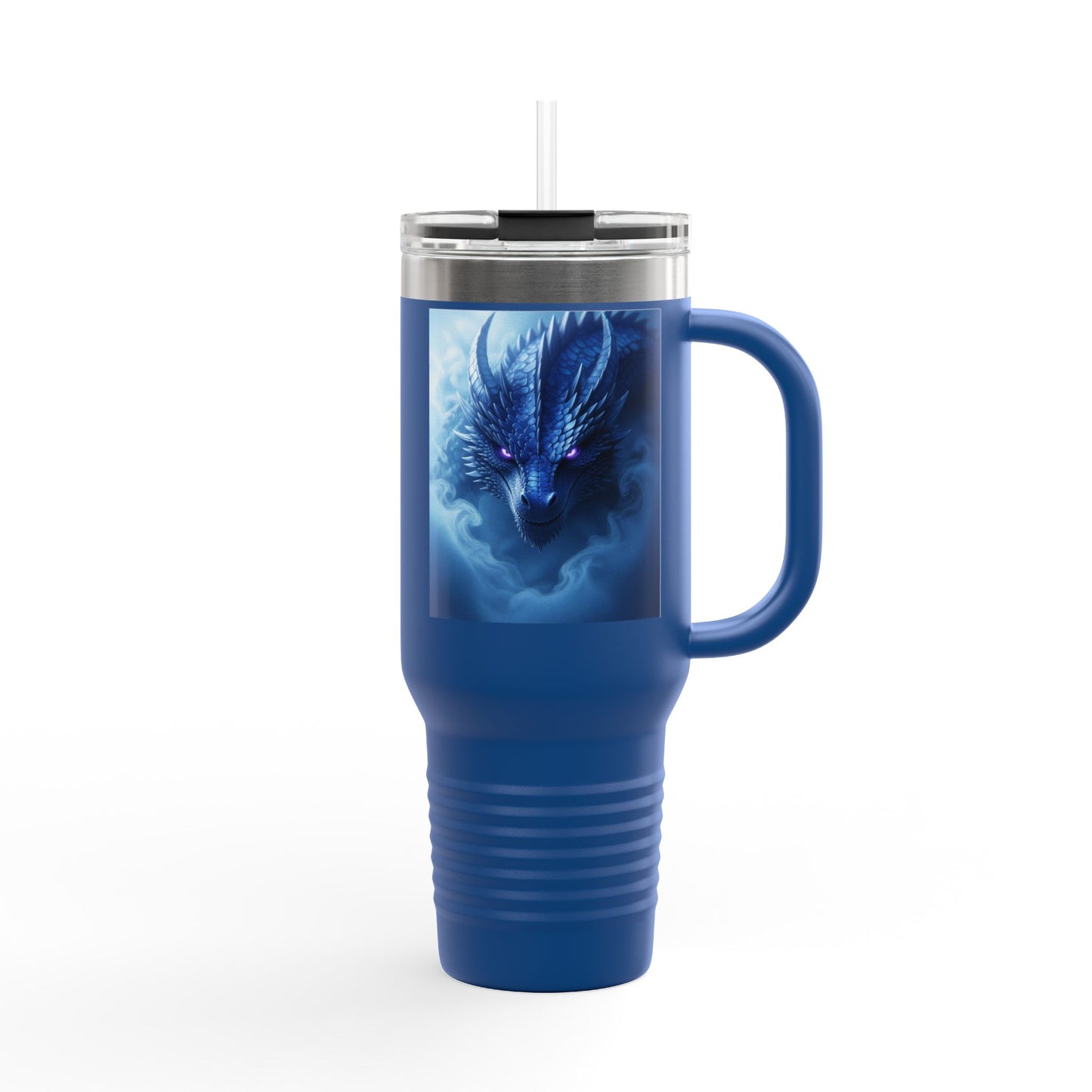 Dragonscale Insulated Travel Mug, Fantasy Drinkware for Adventurers, Customizable, Coffee Cup, 40oz Tumbler, Perfect for Gifts