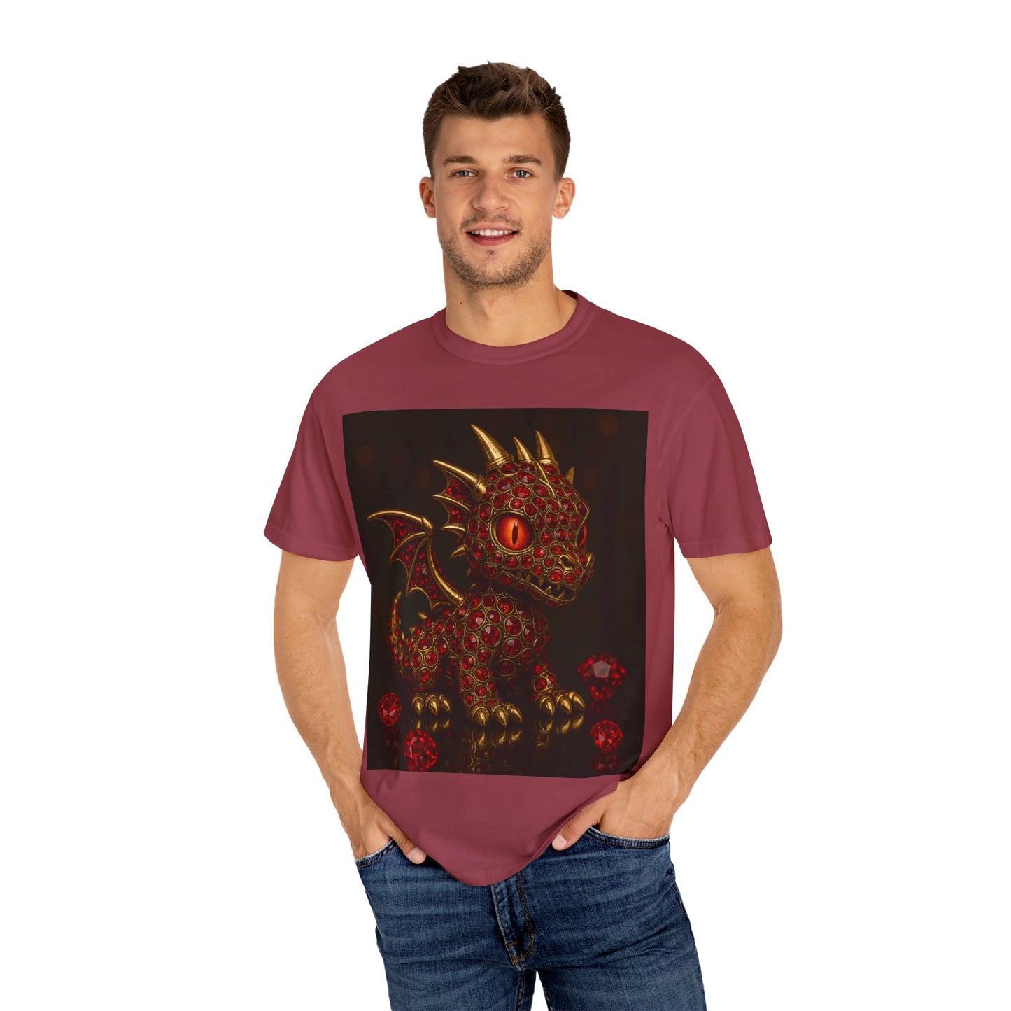 Cute Dragon Unisex T-Shirt, Animal Lover Gift, Fantasy Apparel, Casual Wear, Kids & Adults, Birthday, Halloween, Fun Graphic Tee