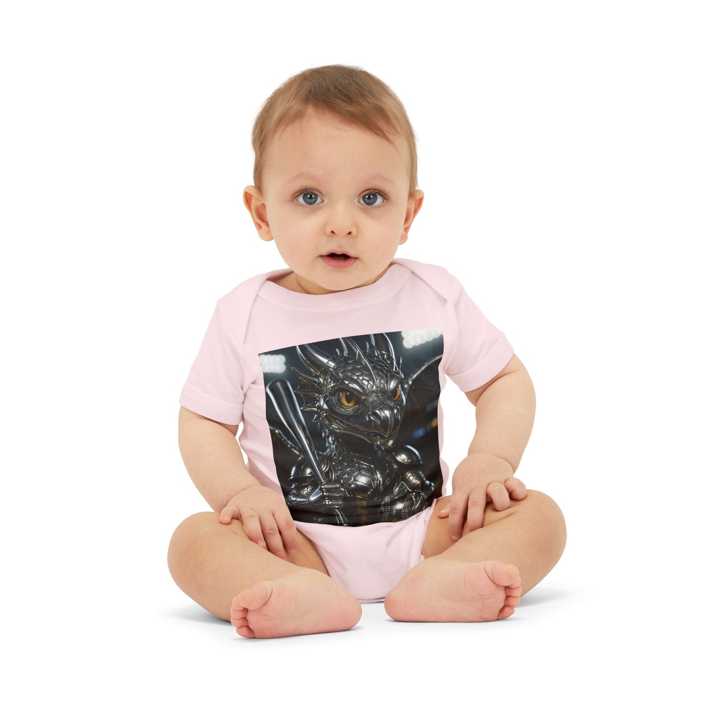 Fantasy Dragon Infant Jersey One Piece - Cute Baby Bodysuit for Game Lovers