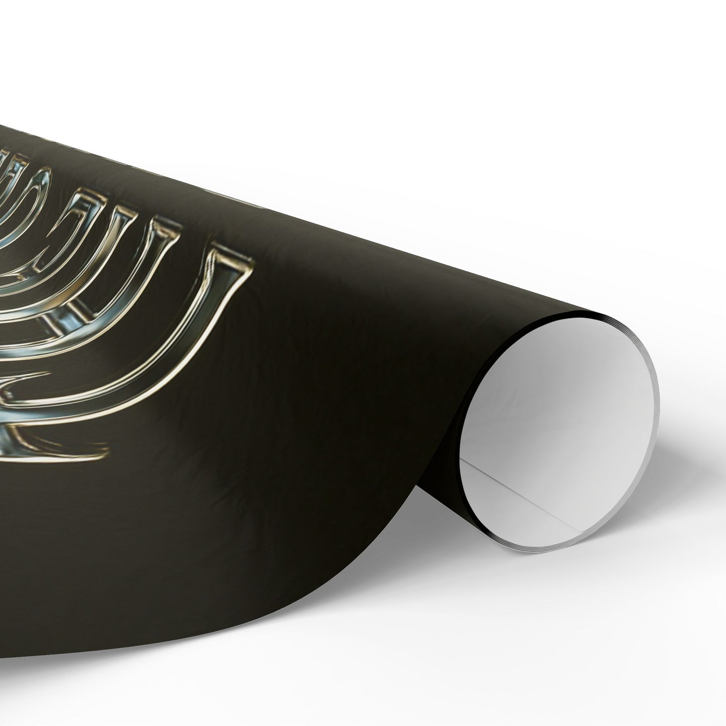 Elegant Dragon & Menorah Wrapping Paper, Festive Gift Wrap for Christmas, Hanukkah, Birthdays, Unique Holiday Themed Wrapping