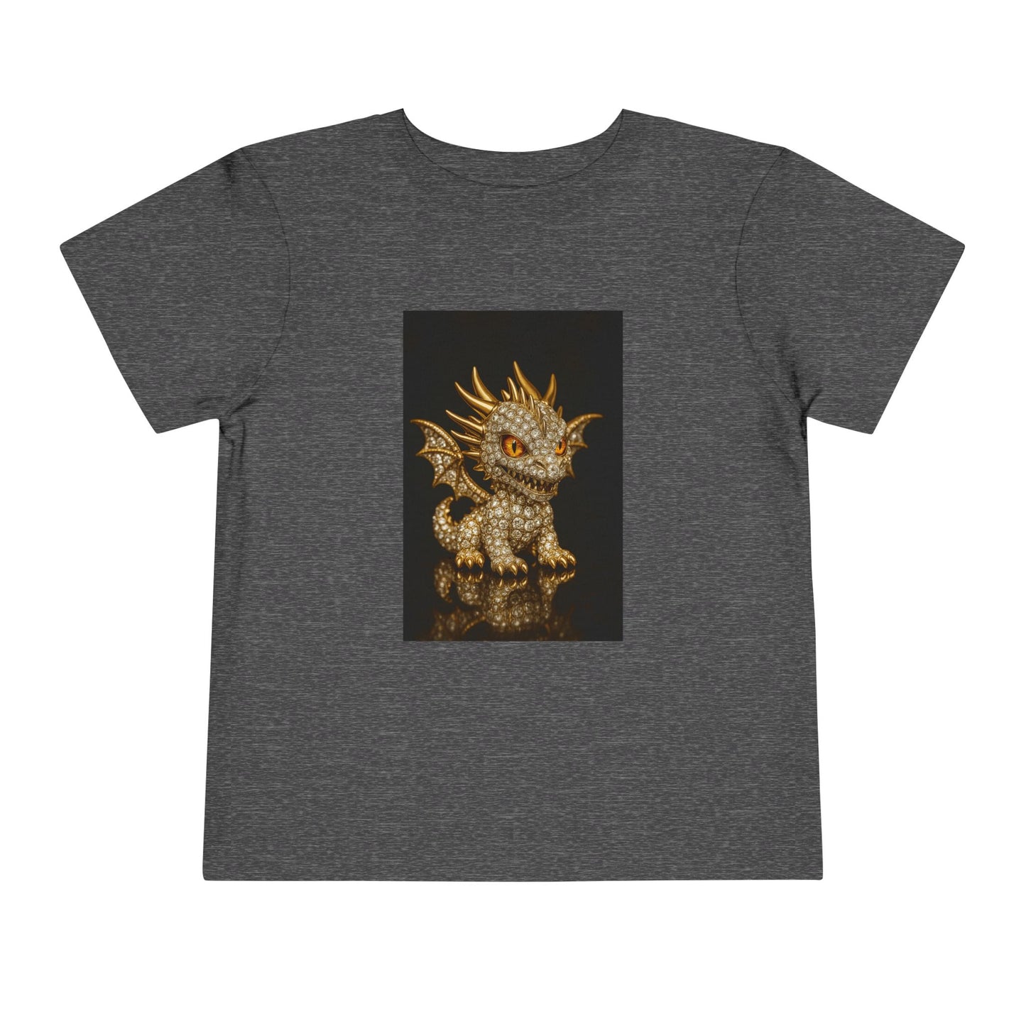 Adorable Dragon Toddler Tee | Kids' Fantasy Shirt, Birthday Gift for Boys and Girls, Cute Animal Print, Playful Toddler Fashion