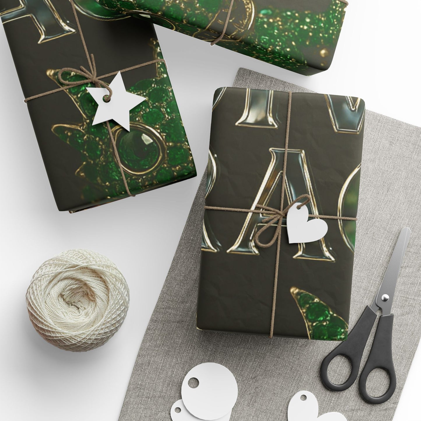 Elegant Dragon & Menorah Wrapping Paper, Festive Gift Wrap for Christmas, Hanukkah, Birthdays, Unique Holiday Themed Wrapping