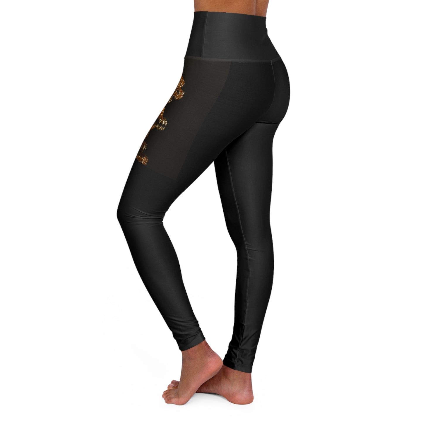Galaxy Print High Waisted Yoga Leggings for Active Lifestyle