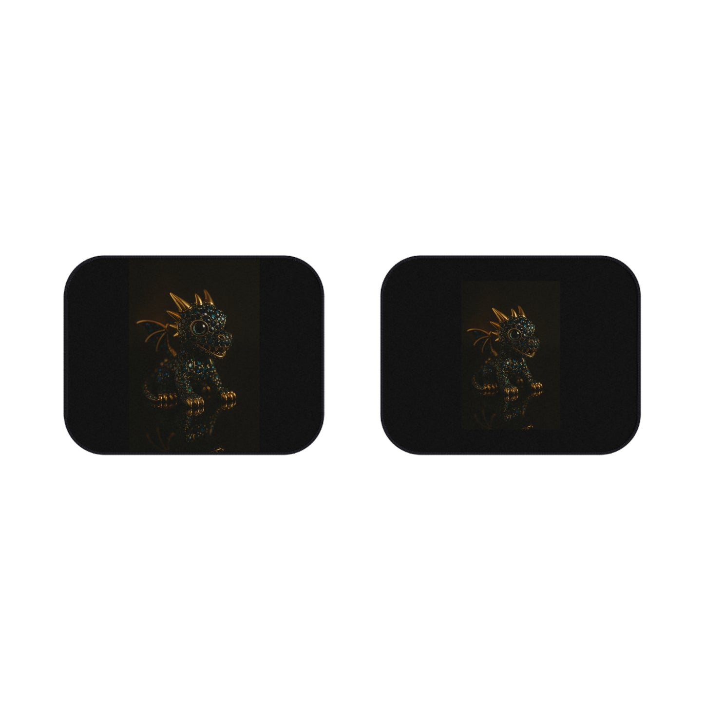 Dragon-Themed Car Mats for Kids, Fun Vehicle Accessories, Gifts for Dragon Lovers, Car Decor for Birthdays, Car Organization