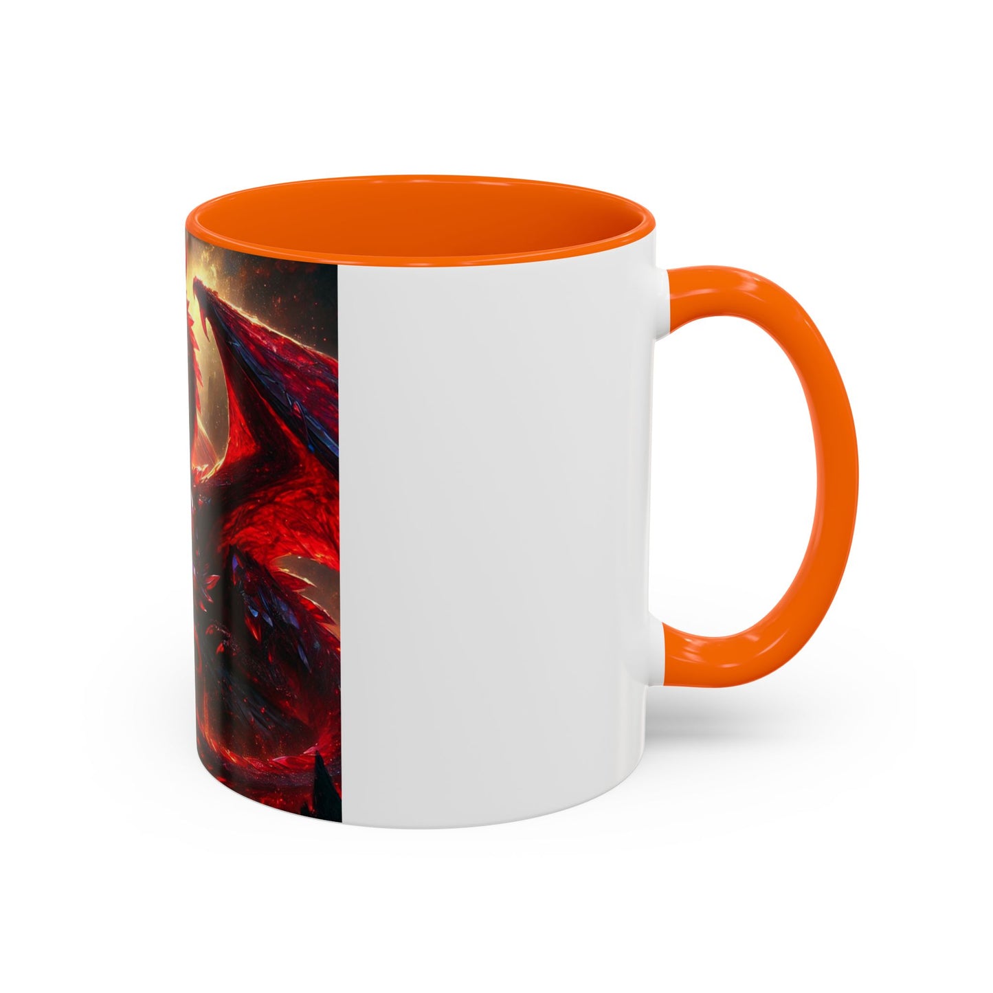 Legendary Dragon Accent Coffee Mug – Perfect for Gamers & Fantasy Lovers