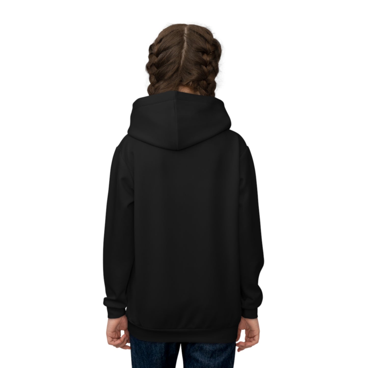 Spooky Owl Children's Hoodie - Halloween, Cozy, Fun, Gift, AOP Design
