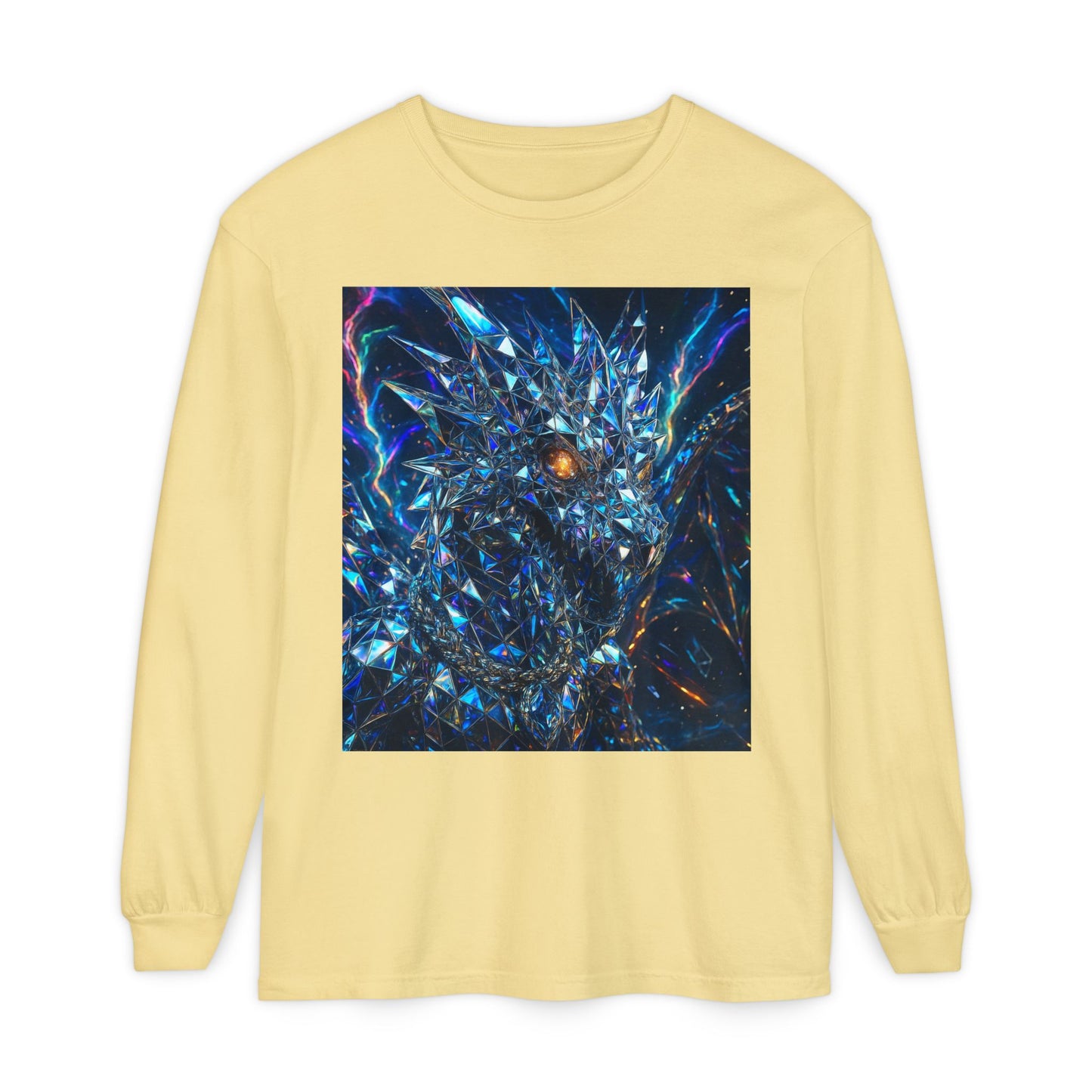 Unisex Garment-dyed Long Sleeve T-Shirt