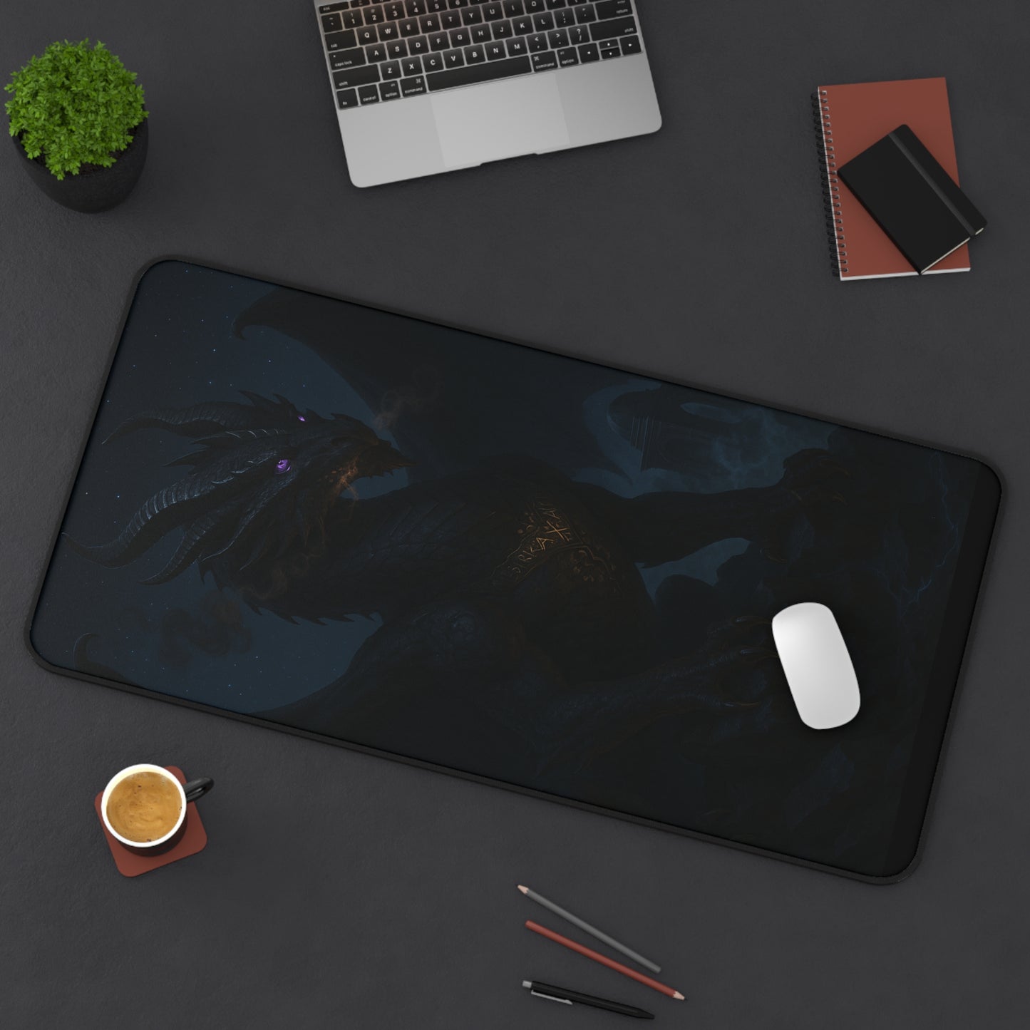 Desk Mat - Dark Dragon Design