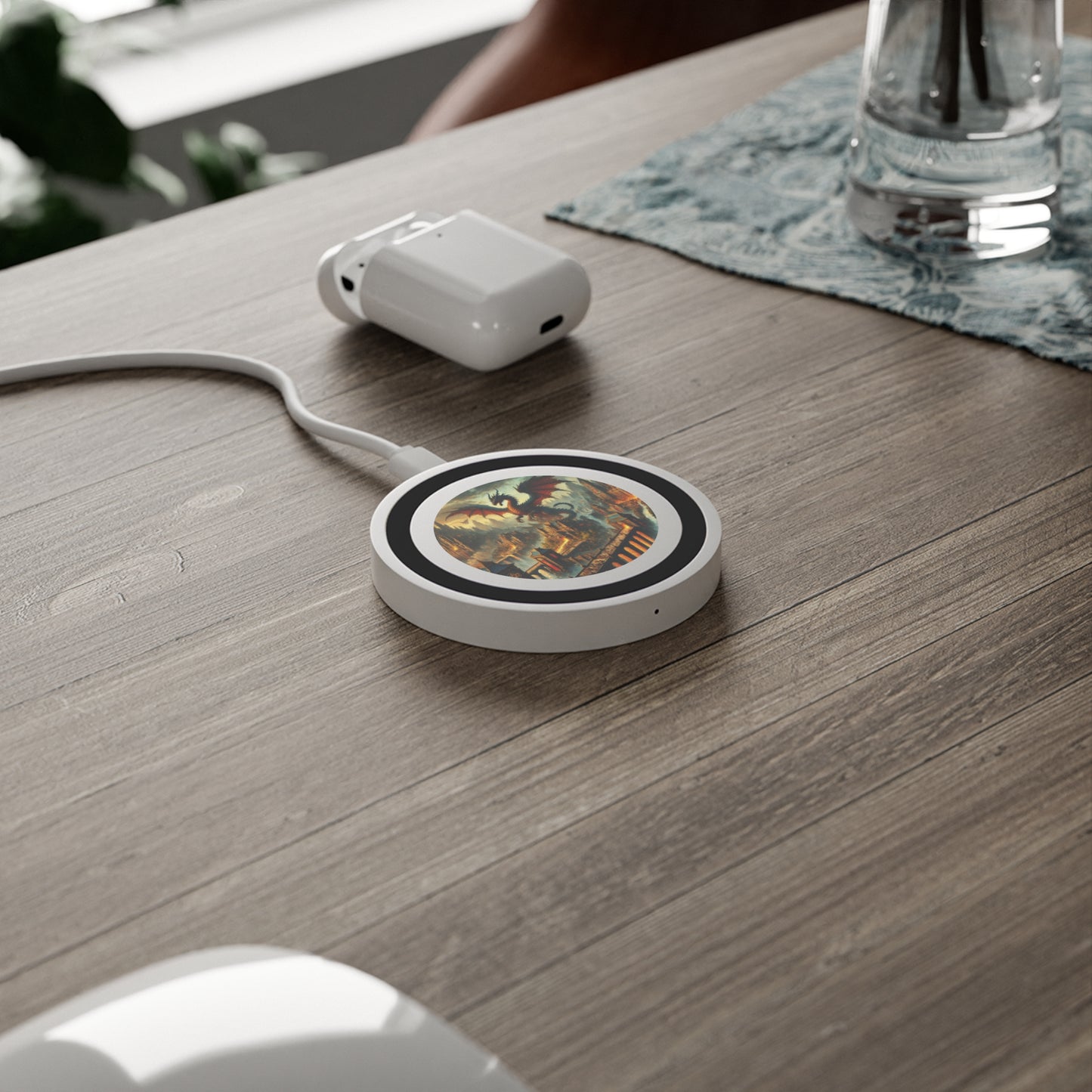 Fantasy Dragon Wireless Charging Pad - Fast Charge with Epic Design