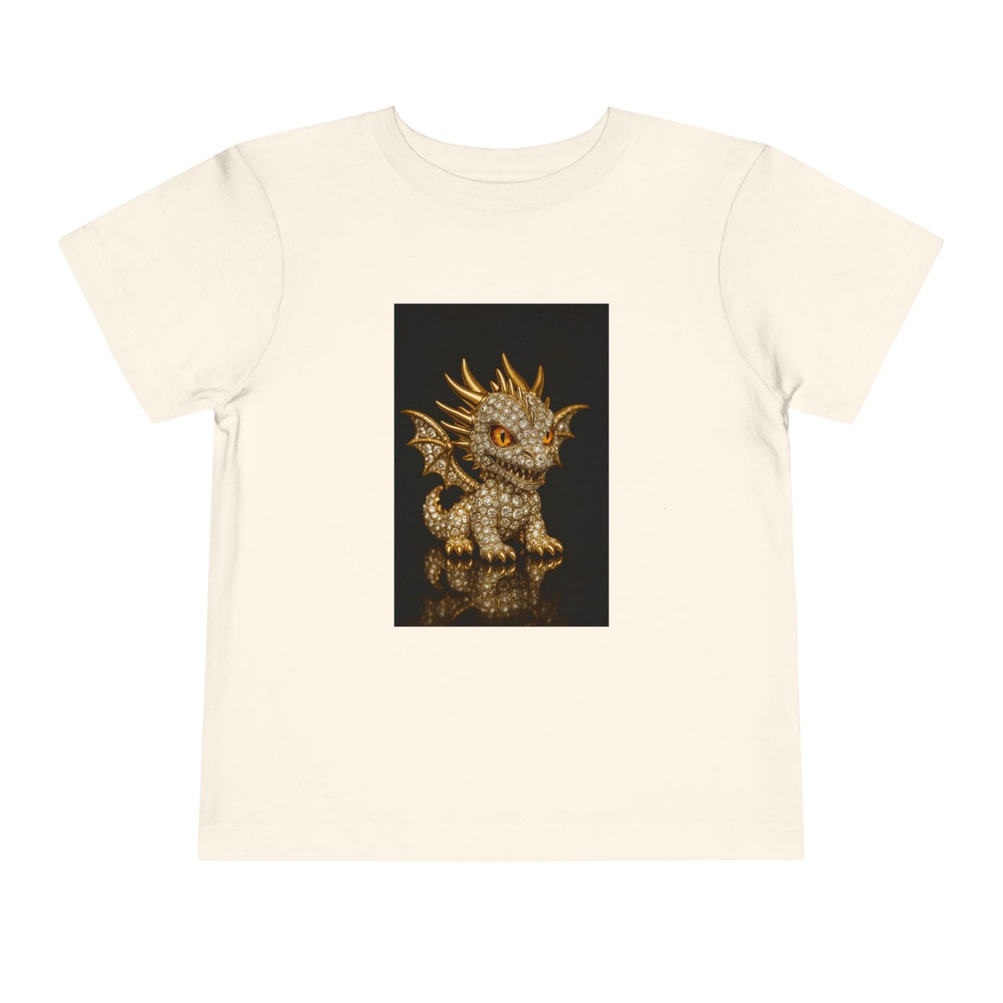 Adorable Dragon Toddler Tee | Kids' Fantasy Shirt, Birthday Gift for Boys and Girls, Cute Animal Print, Playful Toddler Fashion