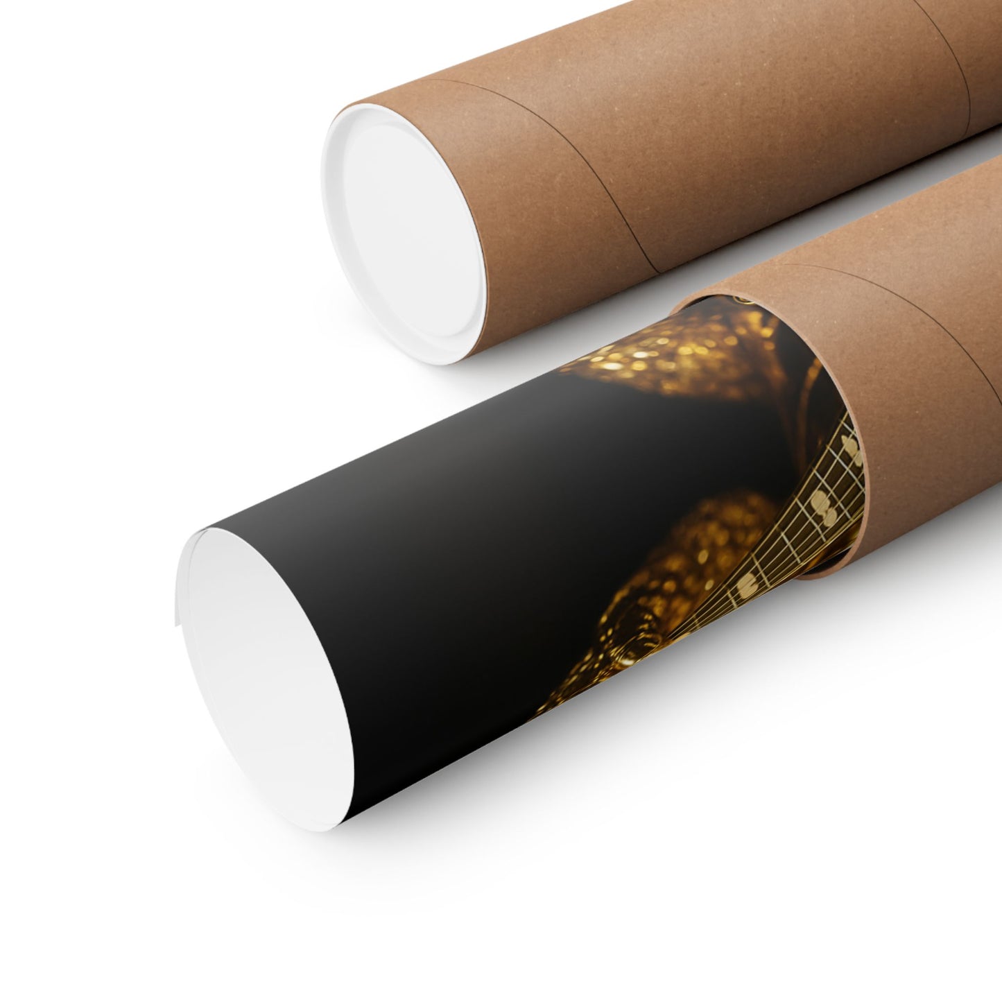 Fantasy Dragon & Genie Matte Vertical Poster - Unique Wall Art for Home Decor