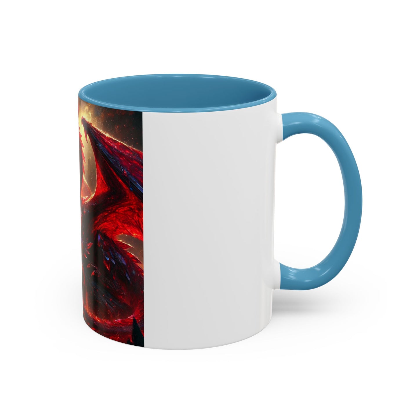 Legendary Dragon Accent Coffee Mug – Perfect for Gamers & Fantasy Lovers