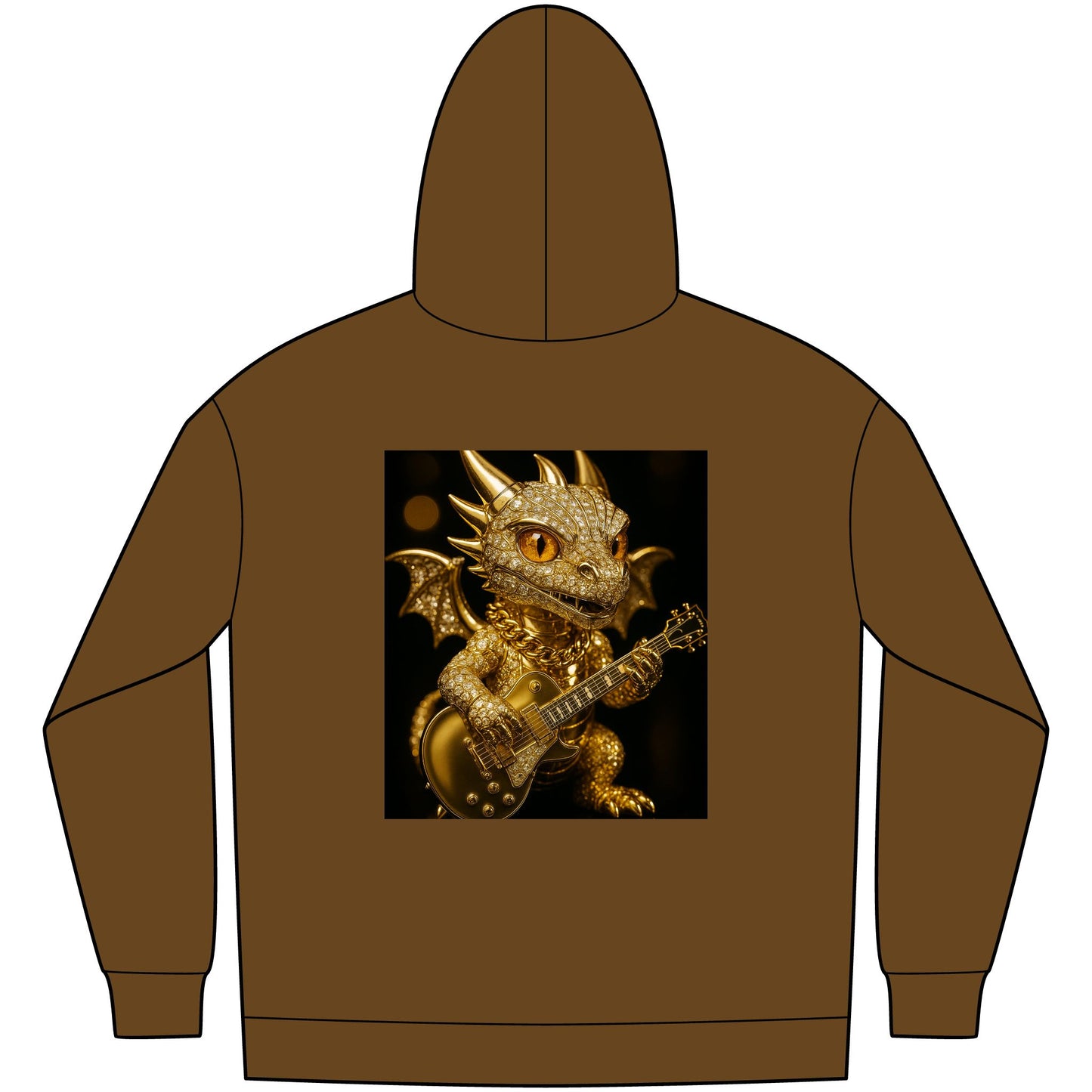 Dragon Graphic Fleece Hoodie, Fantasy Hoodie, Men's Streetwear, Cozy Gift for Gamers, Mythical Dragon Apparel, Unique Hoodie for Everyday