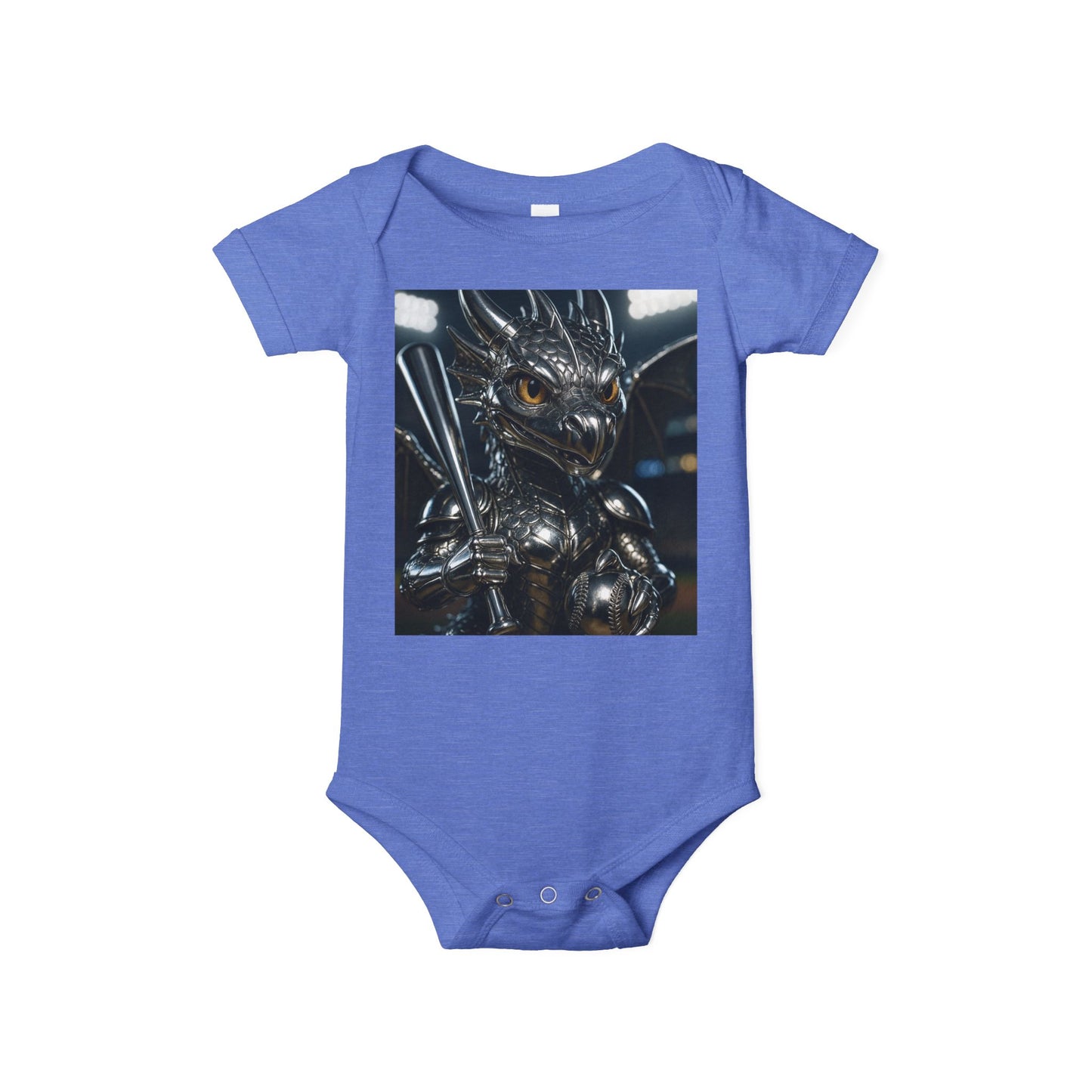 Fantasy Dragon Infant Jersey One Piece - Cute Baby Bodysuit for Game Lovers